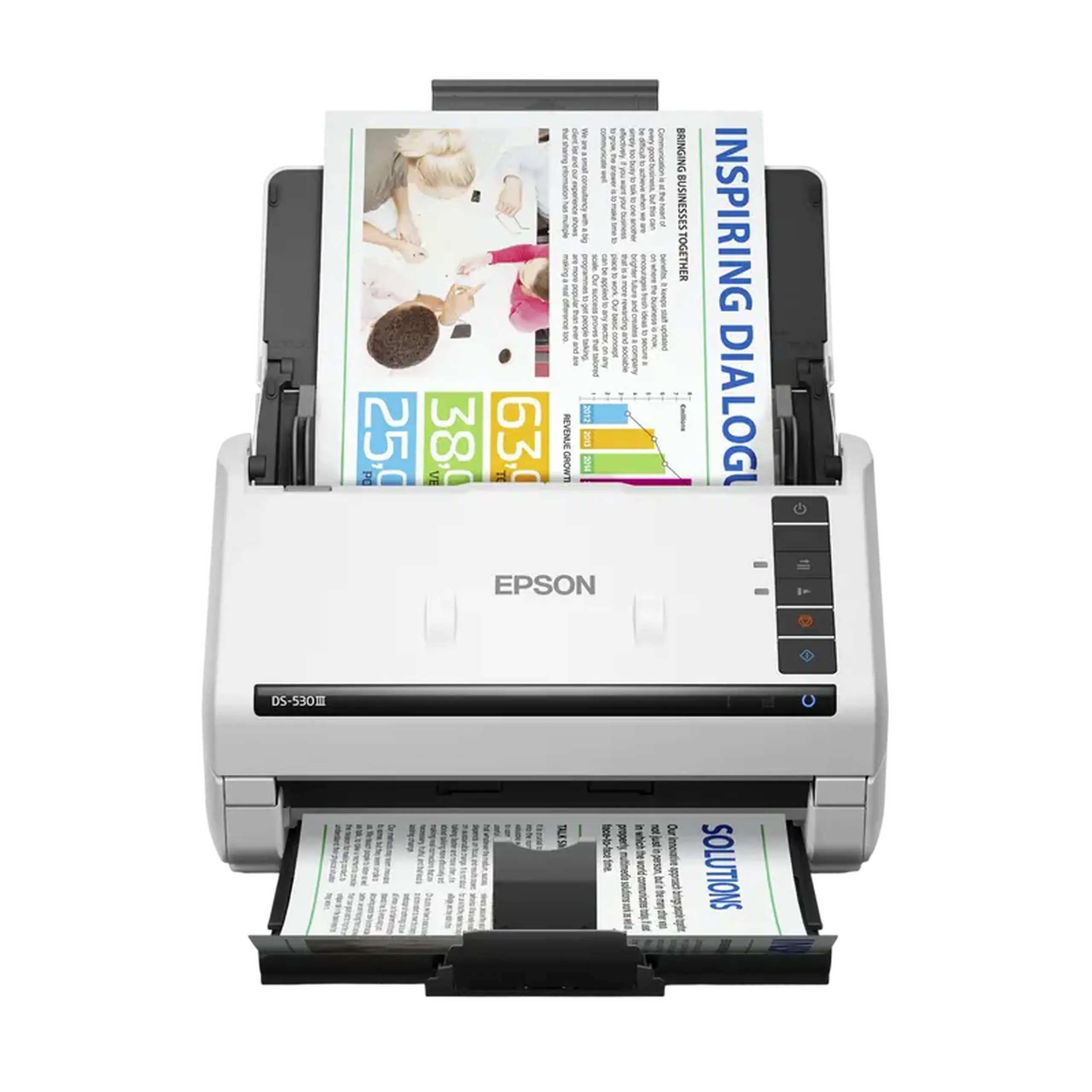 Scaner de documente cu alimentare automată Epson WorkForce DS-530III, A4