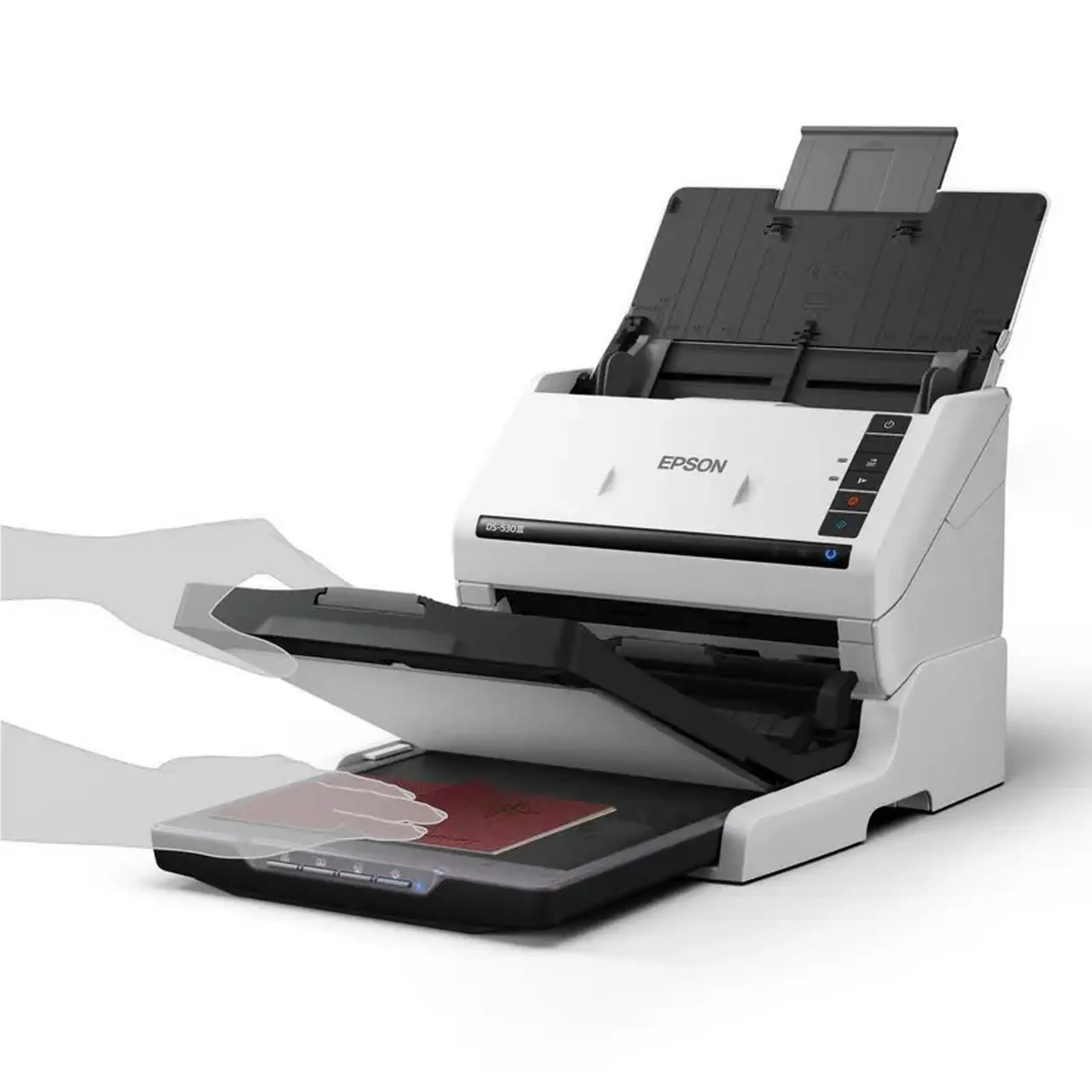 Scaner de documente cu alimentare automată Epson WorkForce DS-530III, A4