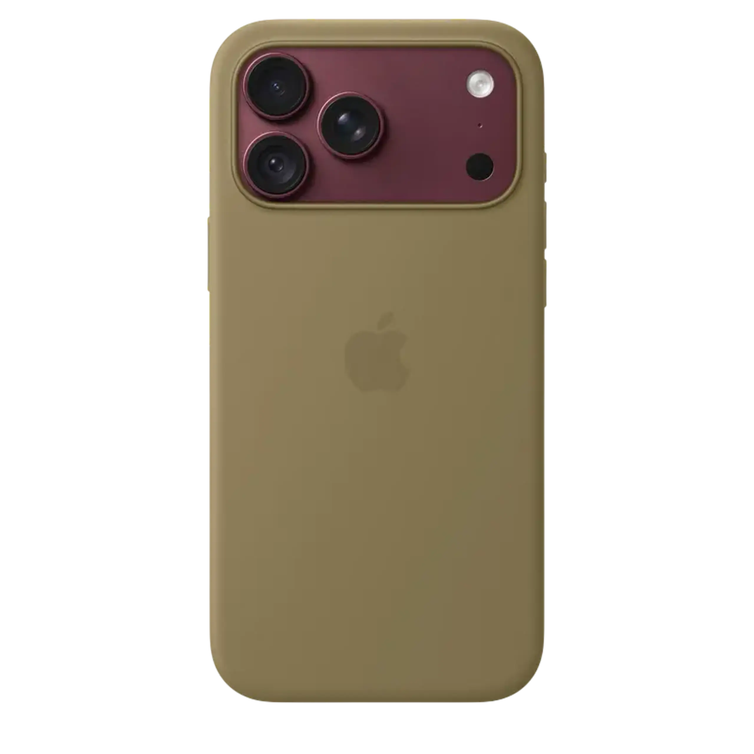 Husă Apple iPhone18 ProMax Silicone Case with MagSafe, Olive