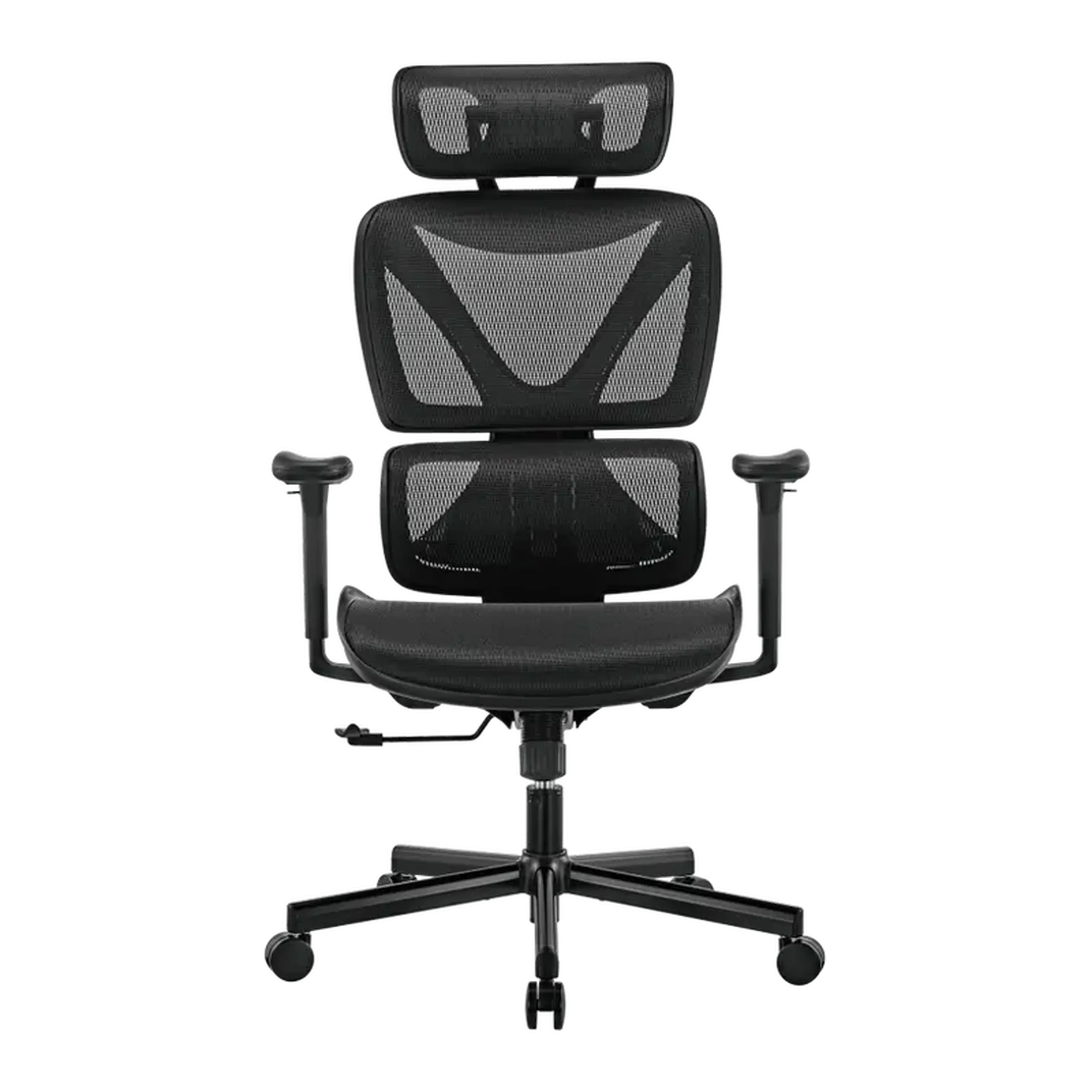 Scaun de birou Lumi CH05-31, Textil, Negru