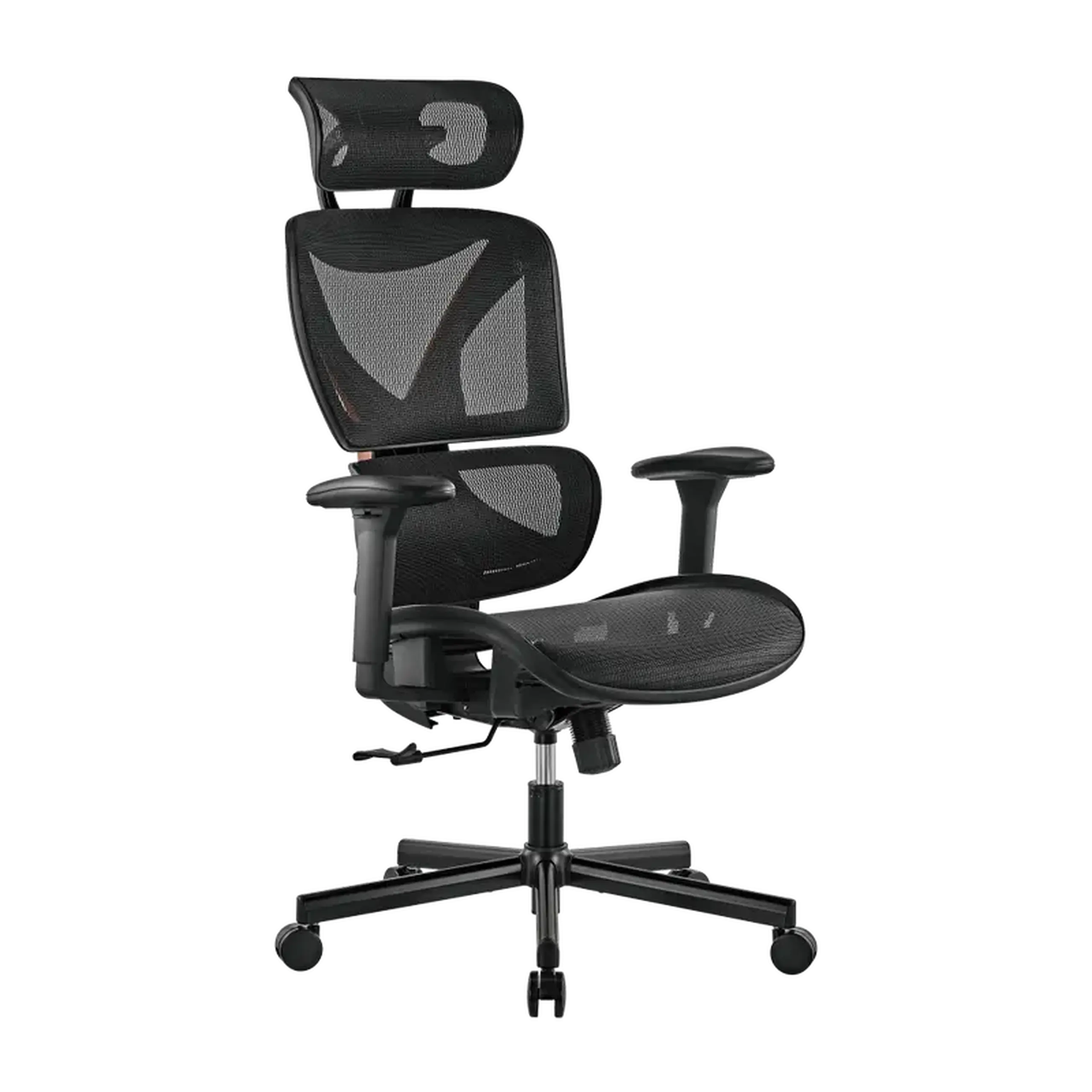 Scaun de birou Lumi CH05-31, Textil, Negru