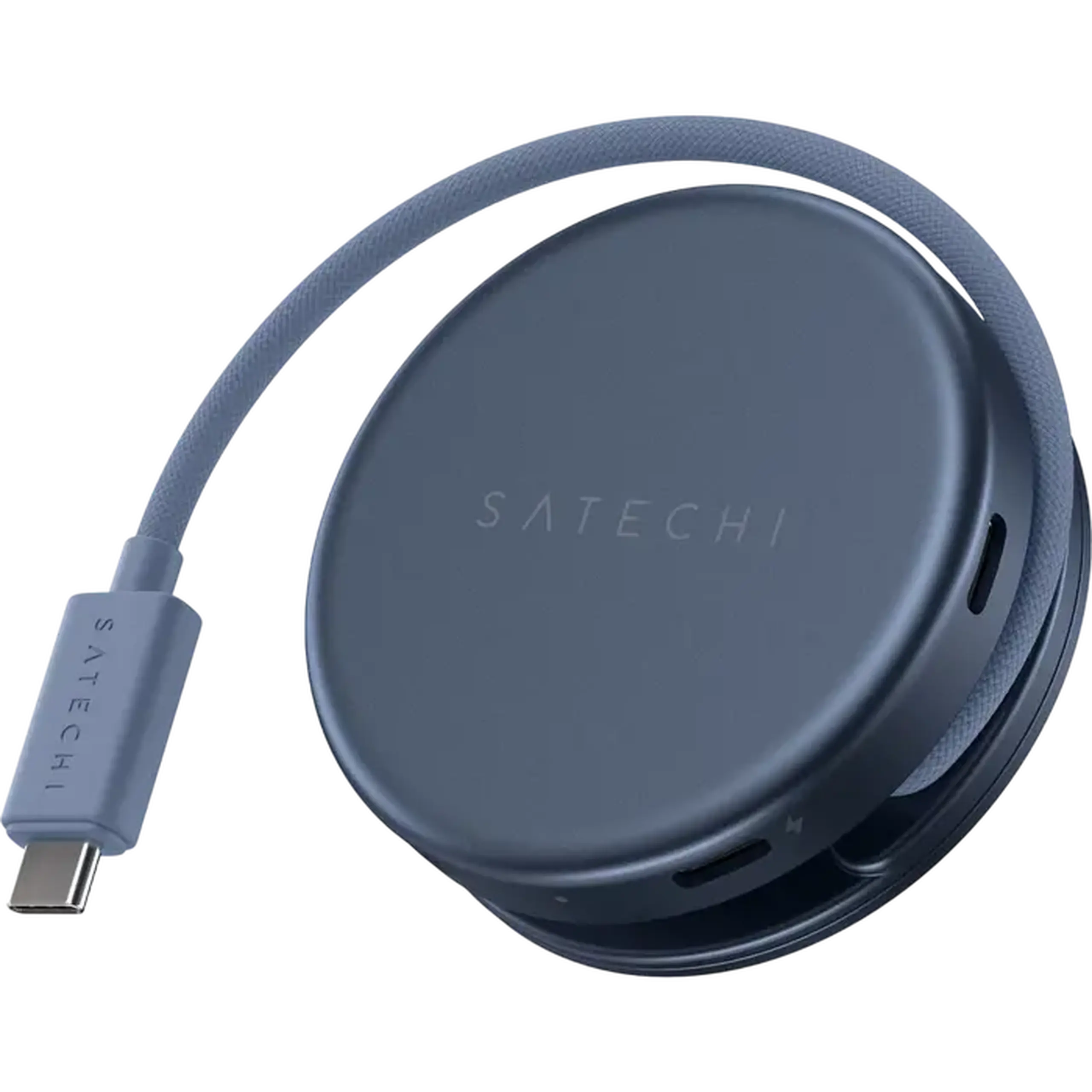 Adaptor multiport Satechi OntheGo 5-in-1 Multiport, Albastru