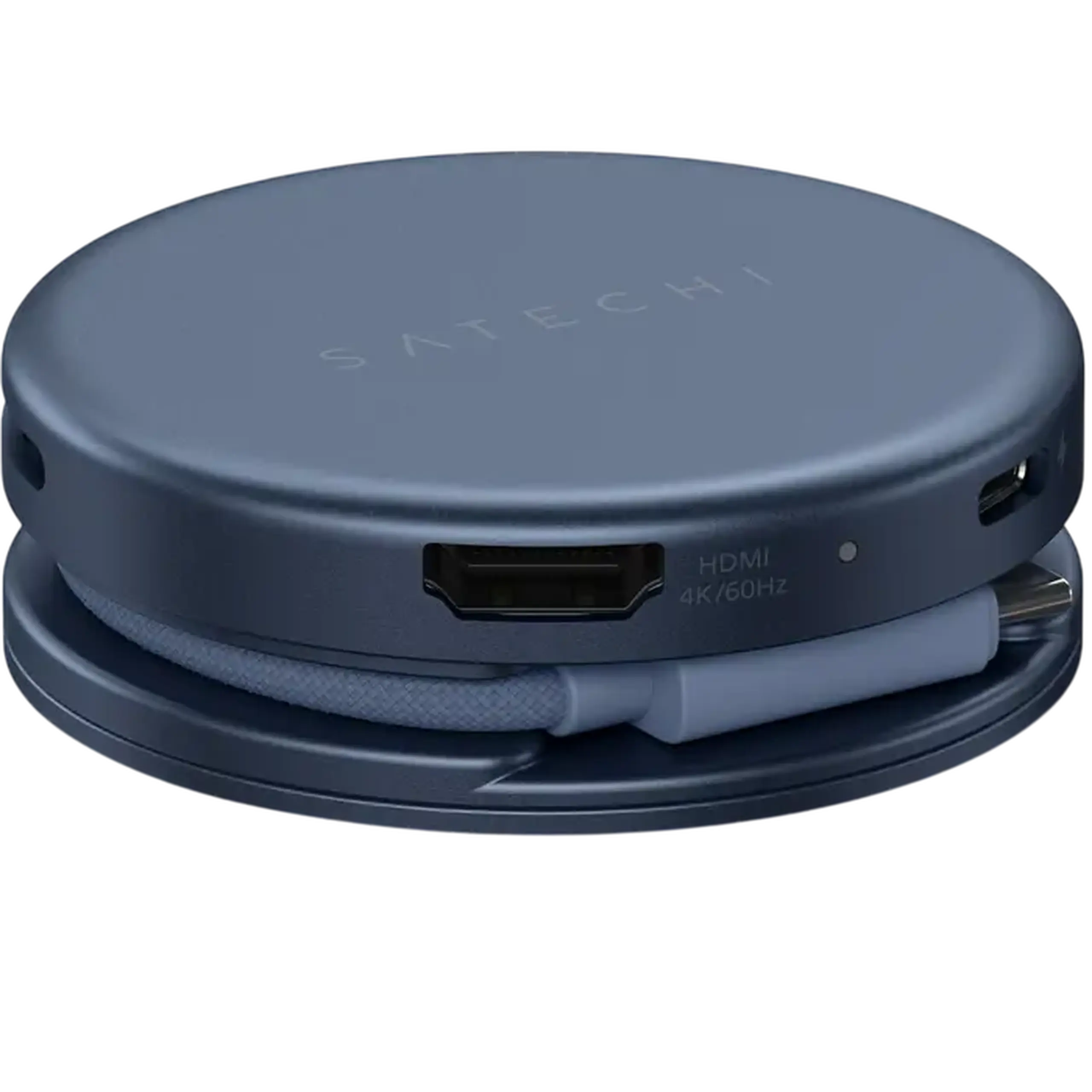 Adaptor multiport Satechi OntheGo 5-in-1 Multiport, Albastru