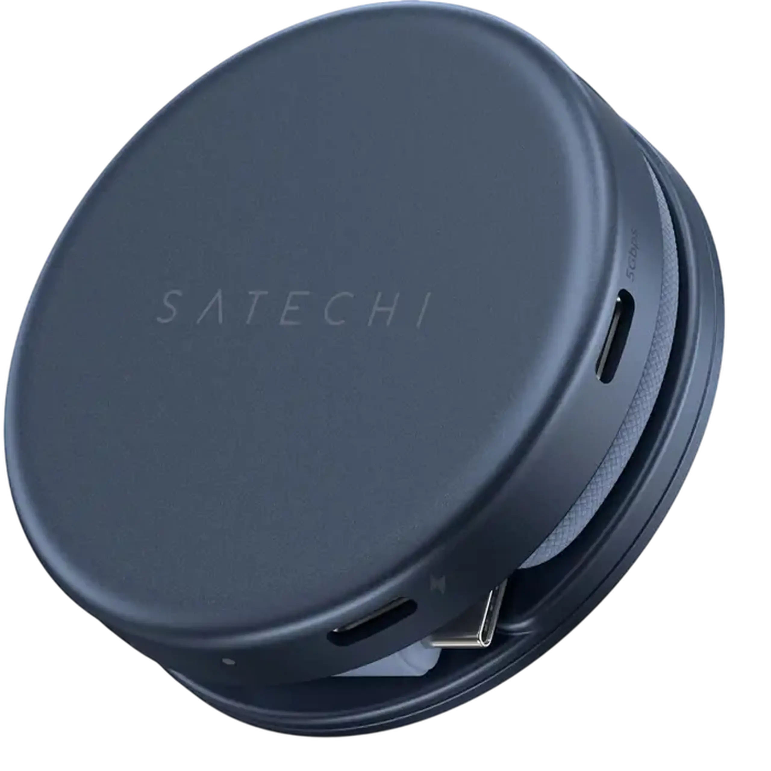 Adaptor multiport Satechi OntheGo 5-in-1 Multiport, Albastru