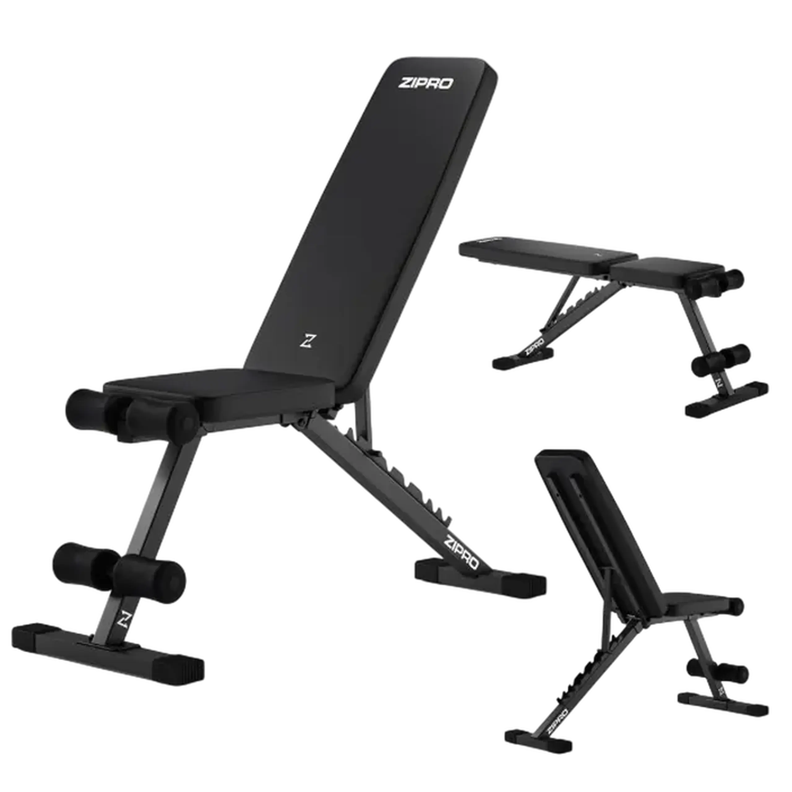 Bancă fitness Zipro Stride, Negru