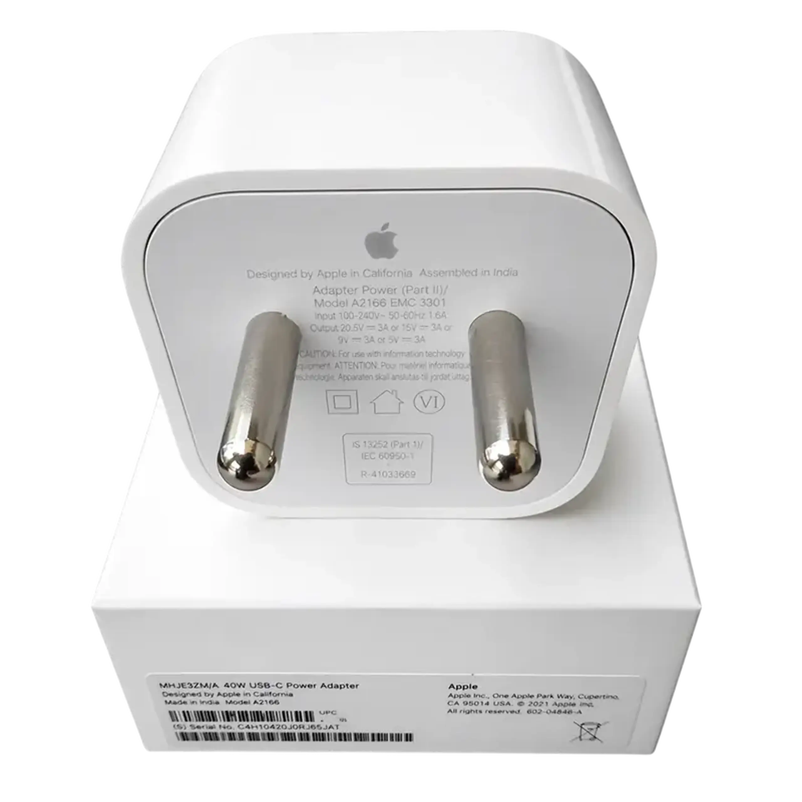 Încărcător Apple 40W USB-C Dynamic,, Alb