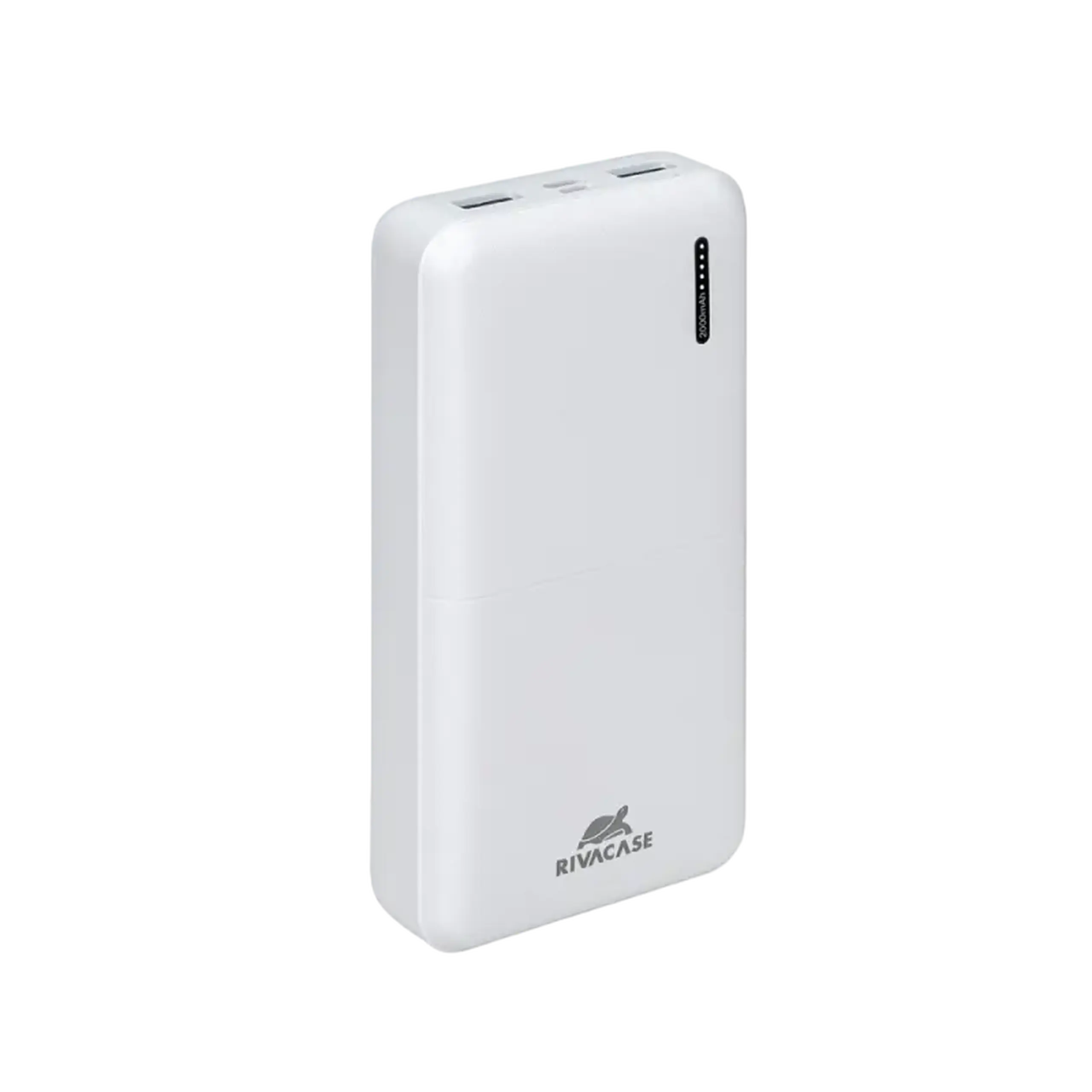 Acumulator extern Rivacase VA2572, 20000mAh, Alb