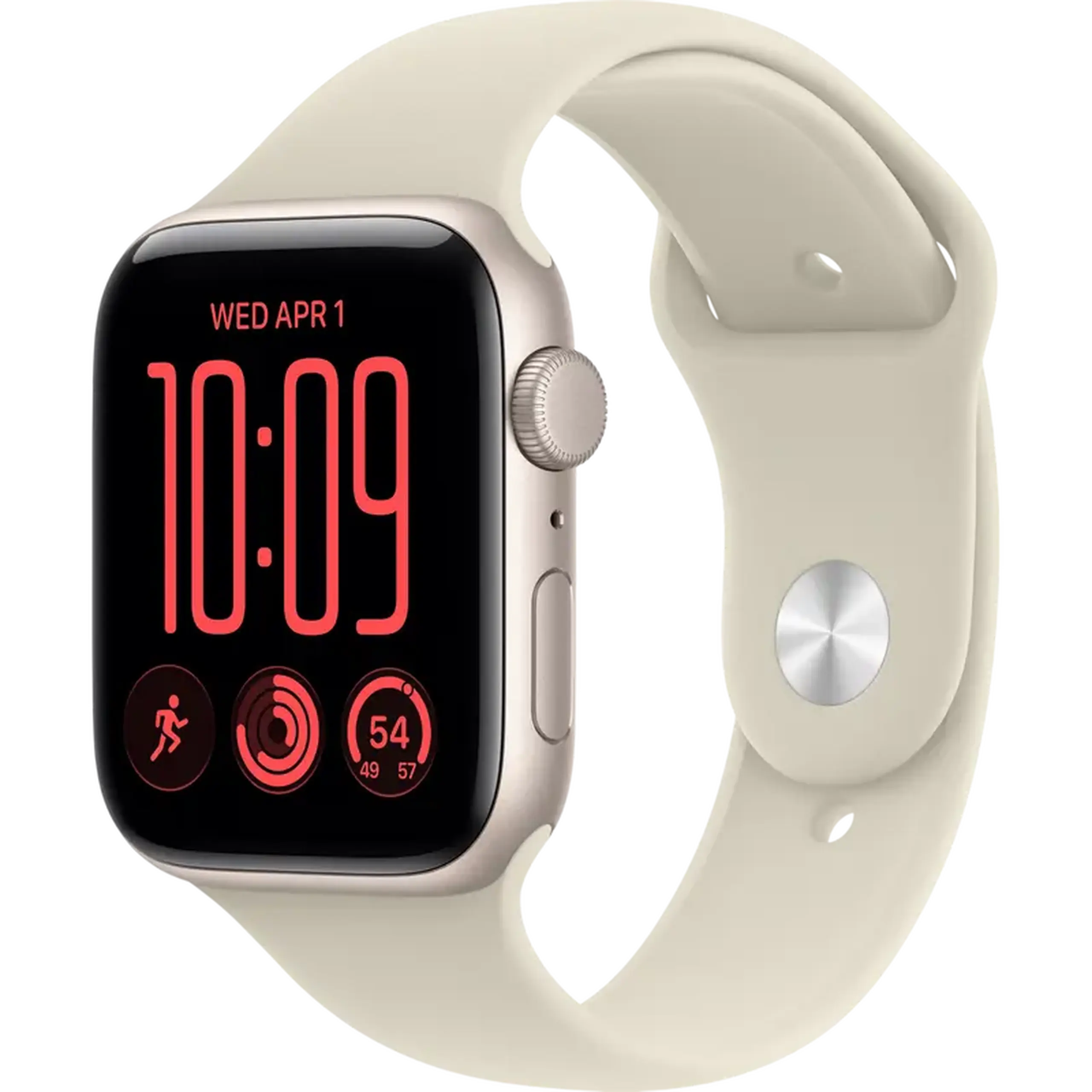 Ceas inteligent Apple Watch SE 3, 44mm, Sand