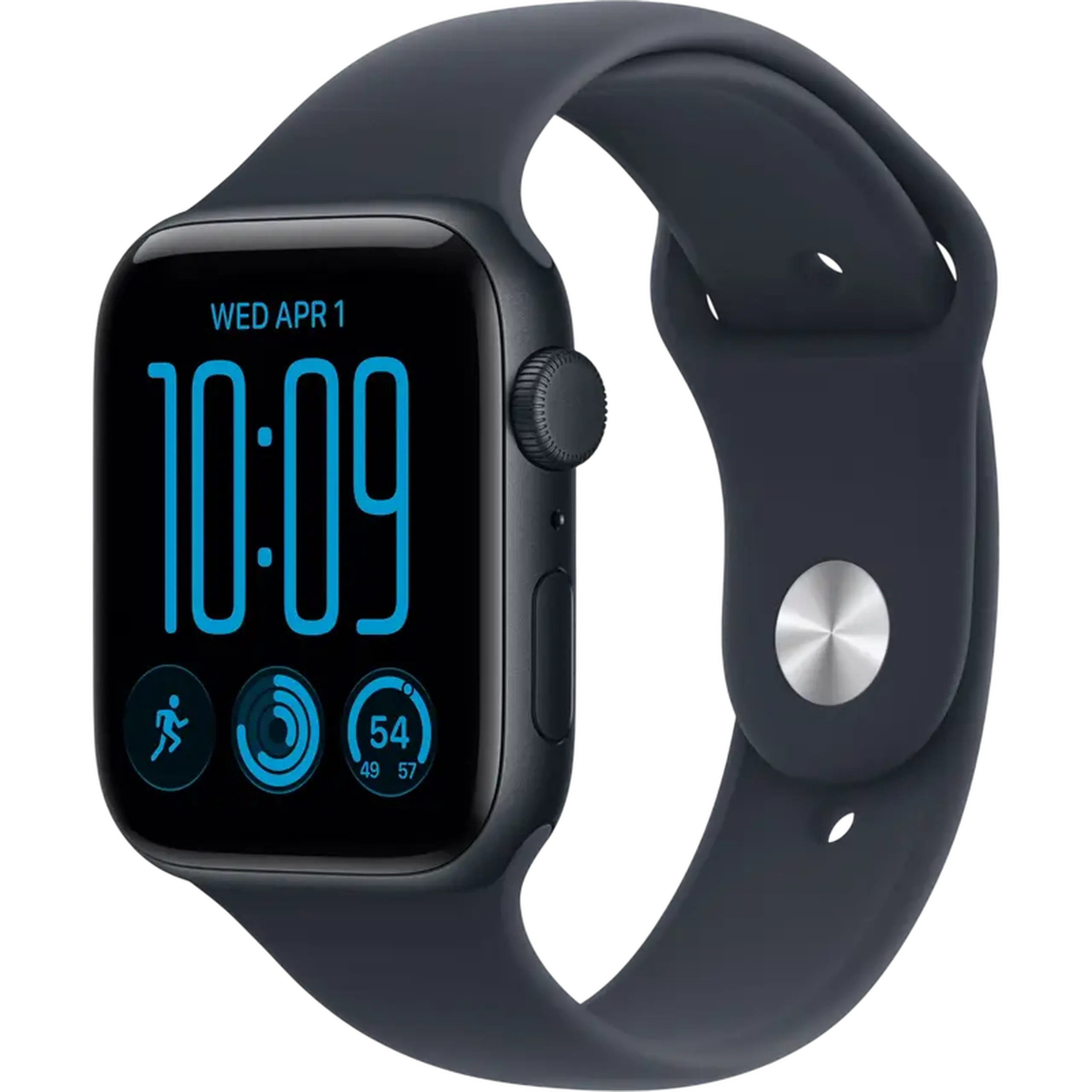Ceas inteligent Apple Watch SE 3, 44mm, Albastru Marin