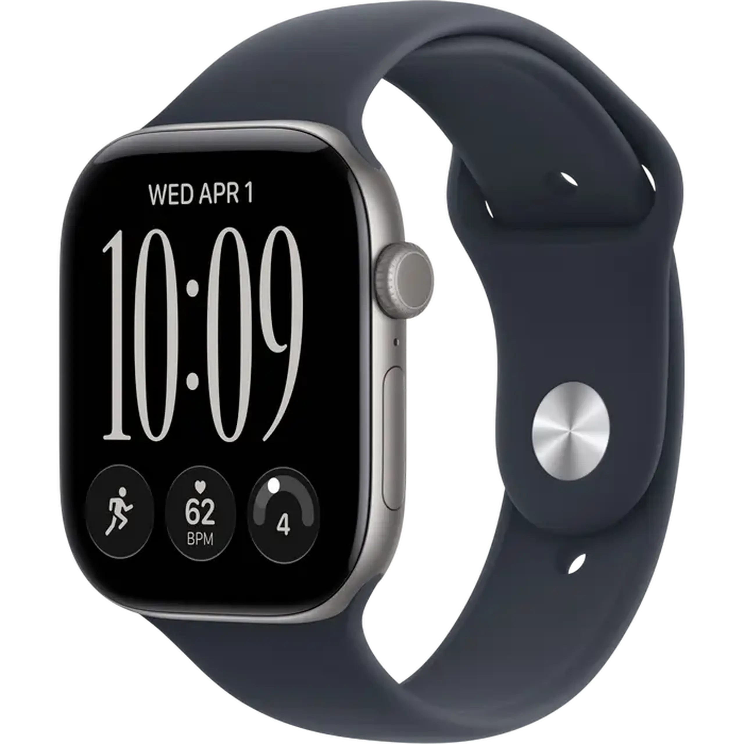 Ceas inteligent Apple Watch Series 12, 46mm, Albastru Marin