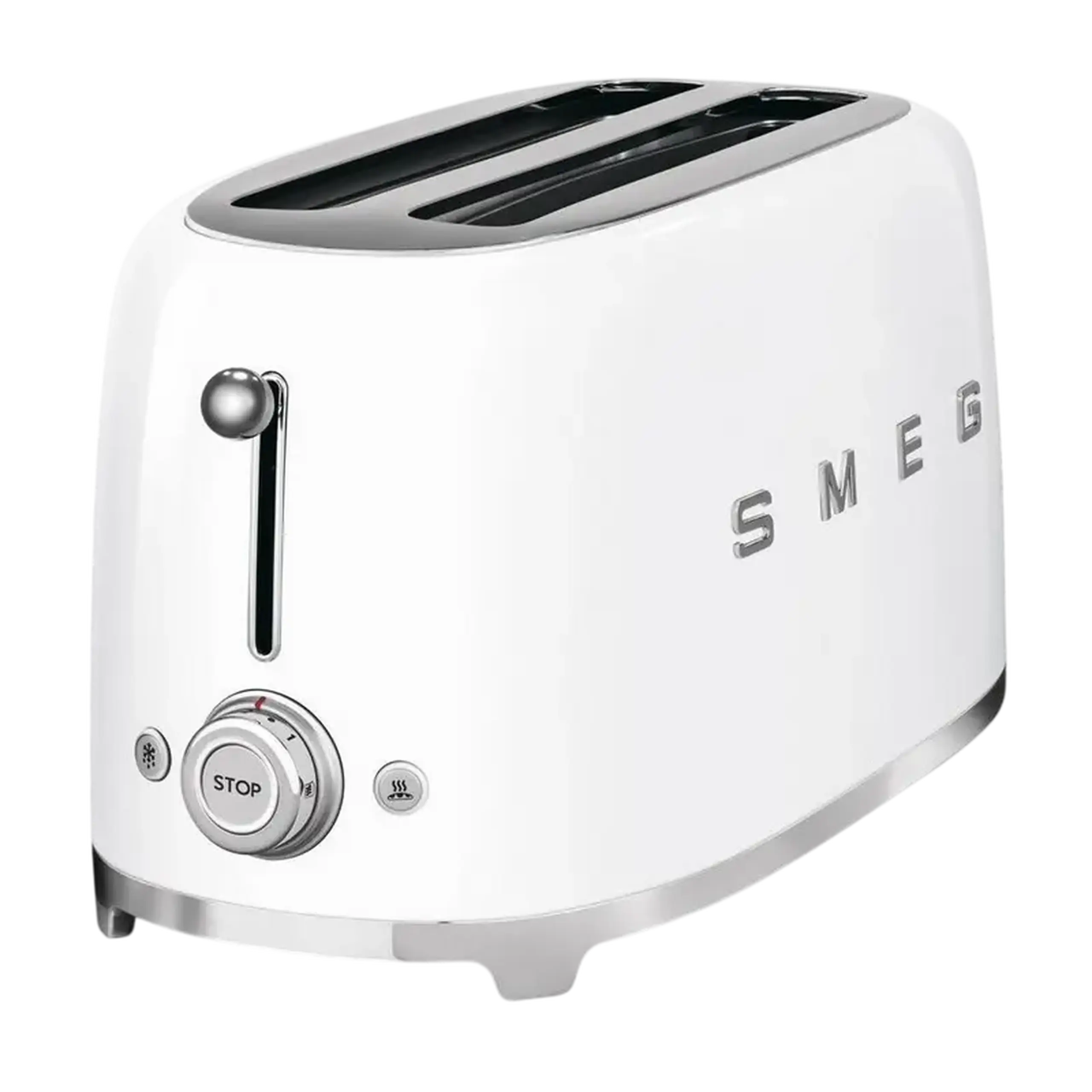 Toaster Smeg TSF02WHEU, Alb