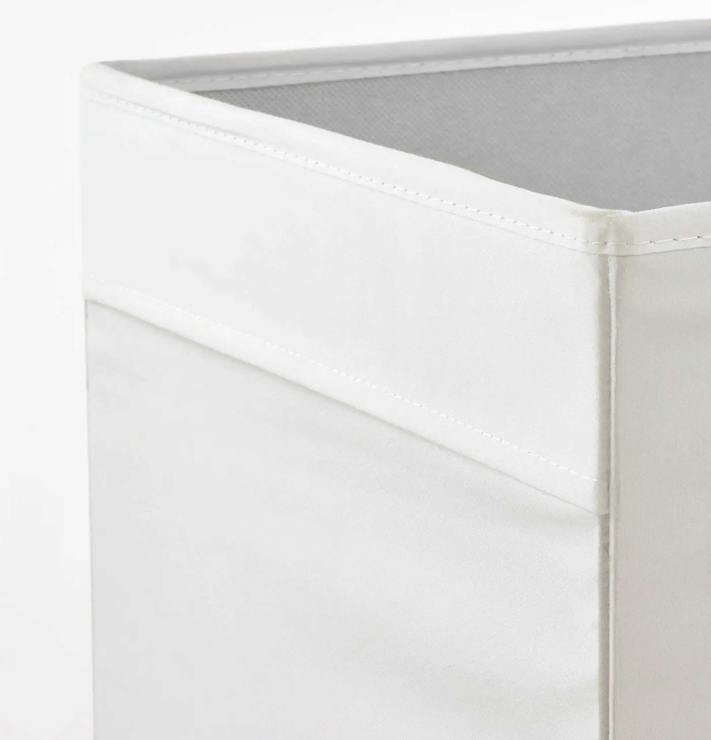 IKEA KALLAX Etajera, alb/Dröna alb, 77x39x147 cm