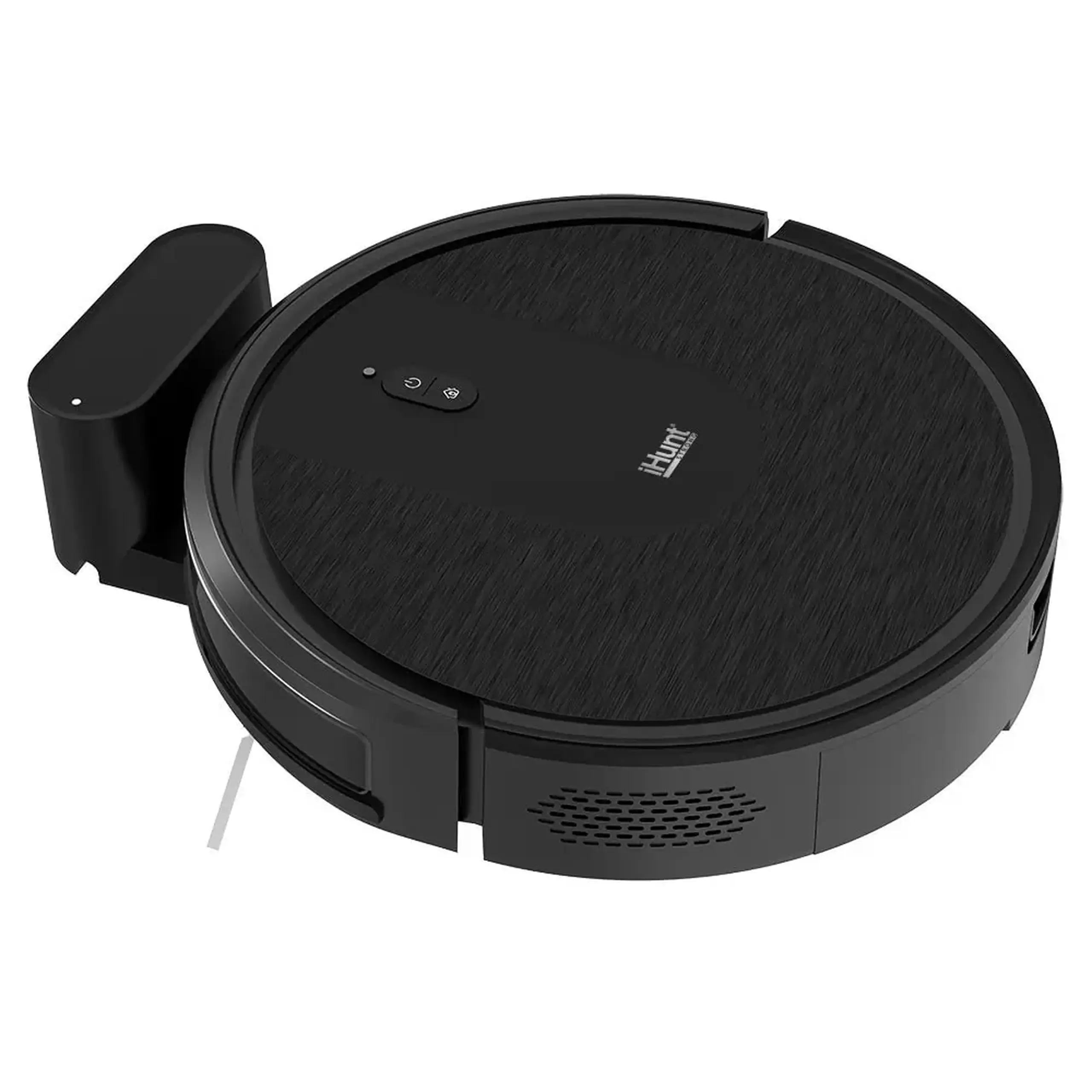 Robot aspirare iHunt Bro Robo Clean V3, Wi-Fi, Aplicatie, Curatare Umeda si Uscata, 2700PA, Multisuprafete, 3-in-1, Rezervor Apa, Silentios, Filtre HEPA, Statie incarcare, Black