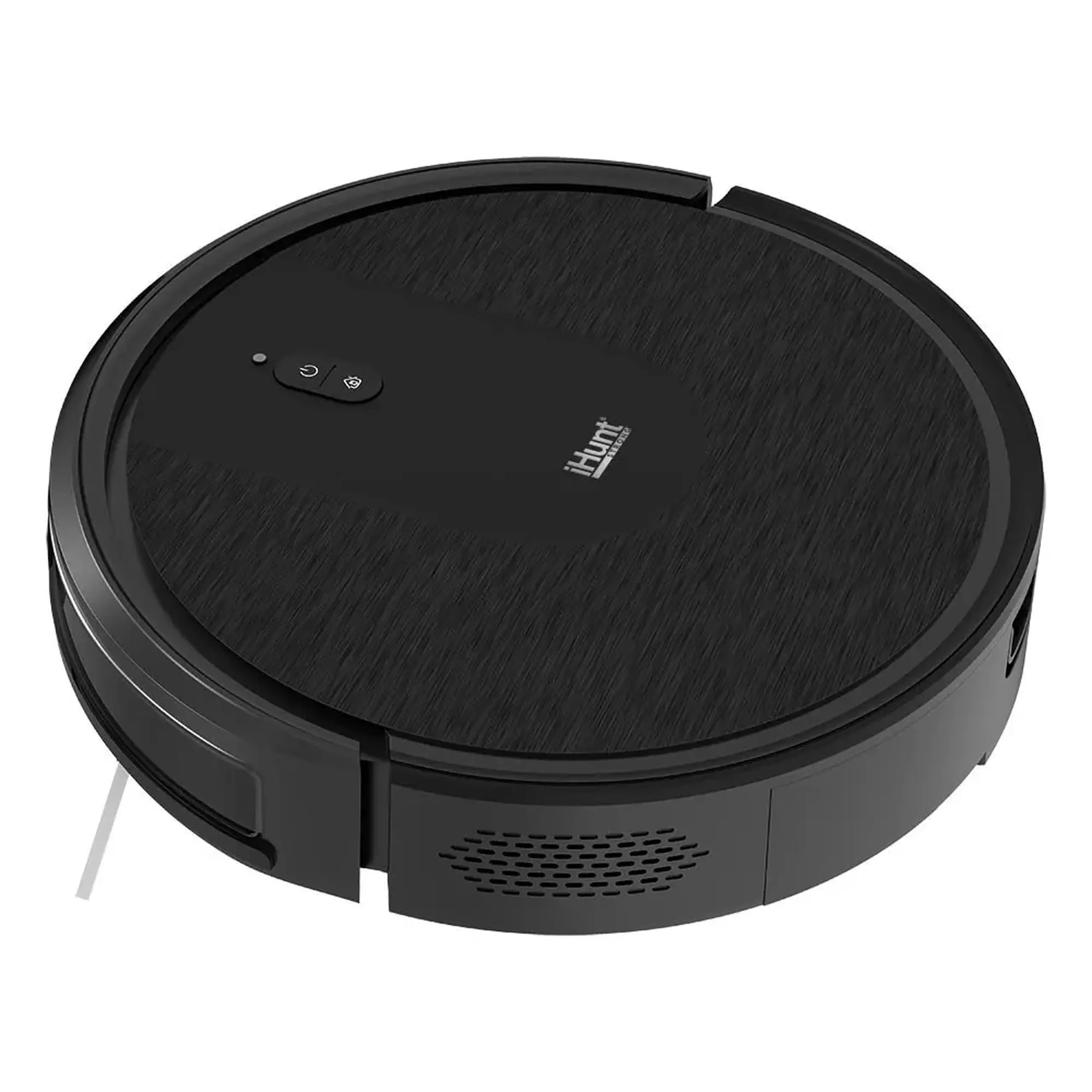 Robot aspirare iHunt Bro Robo Clean V3, Wi-Fi, Aplicatie, Curatare Umeda si Uscata, 2700PA, Multisuprafete, 3-in-1, Rezervor Apa, Silentios, Filtre HEPA, Statie incarcare, Black