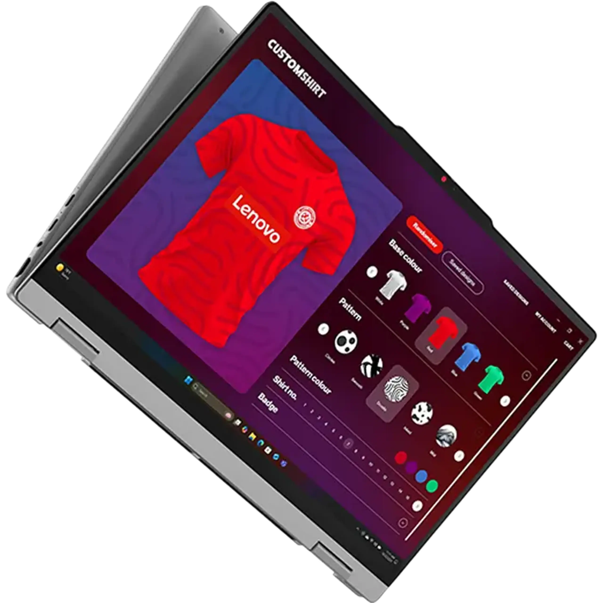 Laptop 15,3" Lenovo IdeaPad 5 2-in-1 15AGP11, Luna Grey, AMD Ryzen AI 5 430, 16GB/512GB, Fără SO