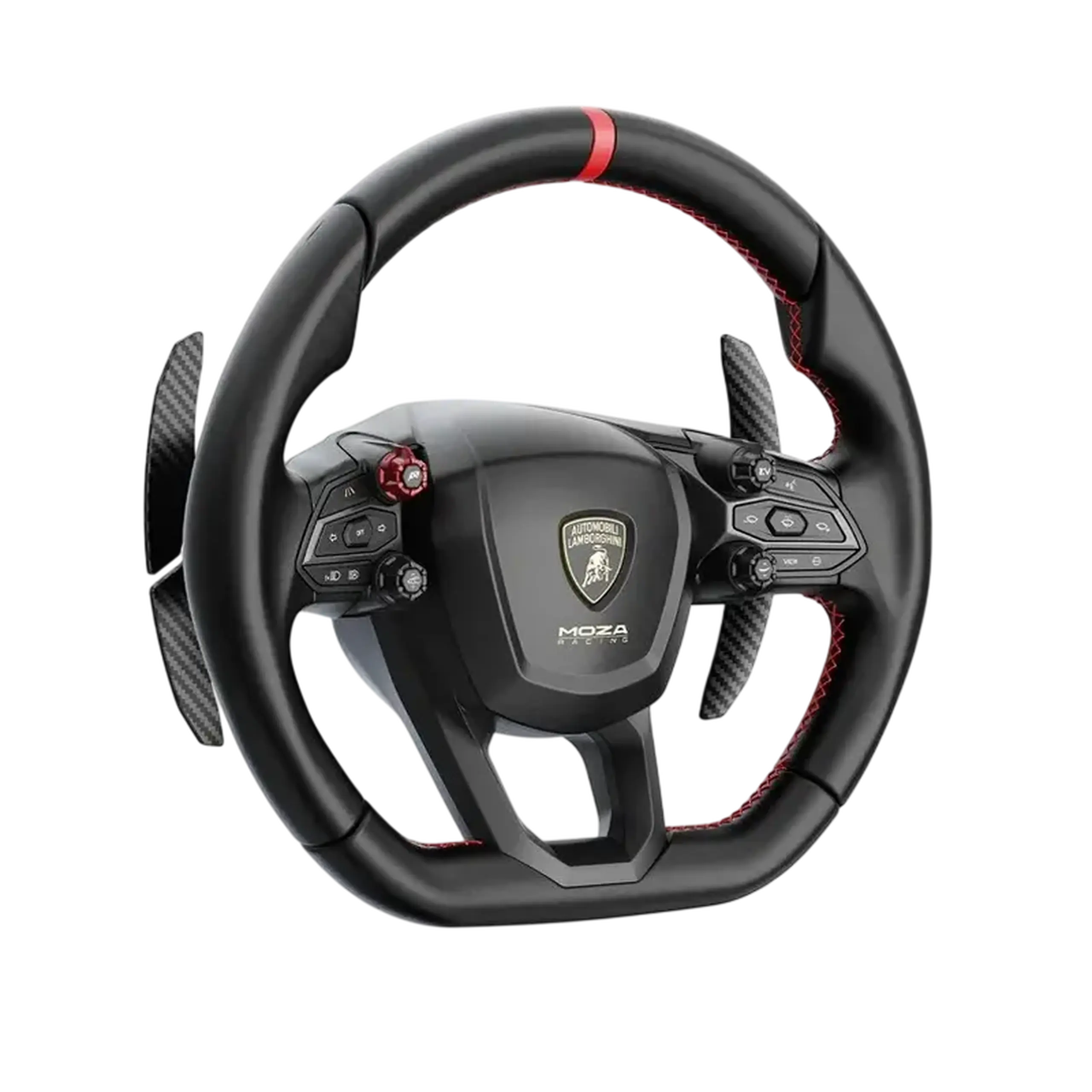 Volan Gaming MOZA Lamborghini Revuelto Sim-Racing, Negru