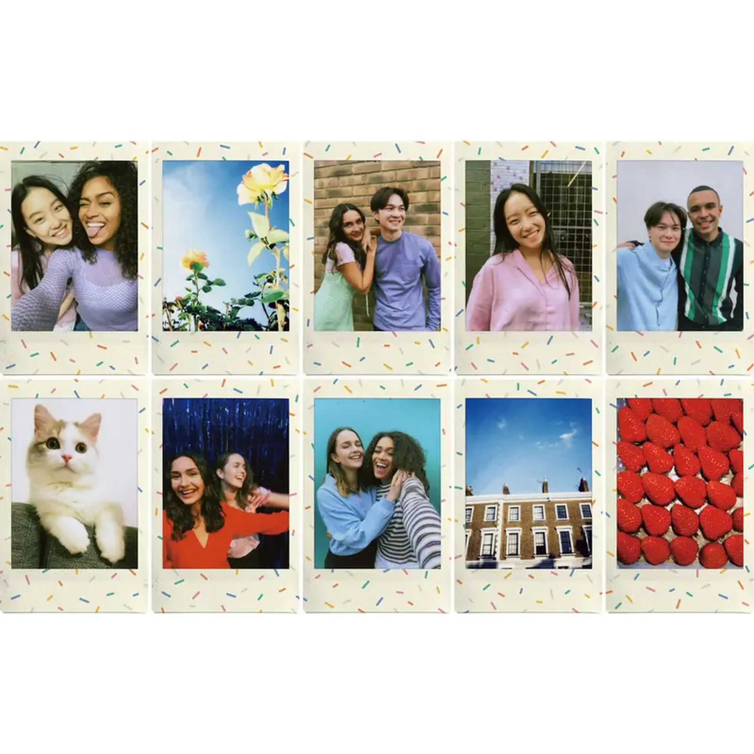 Hârtie foto Fujifilm Instax Mini Instant Film, Multicolor