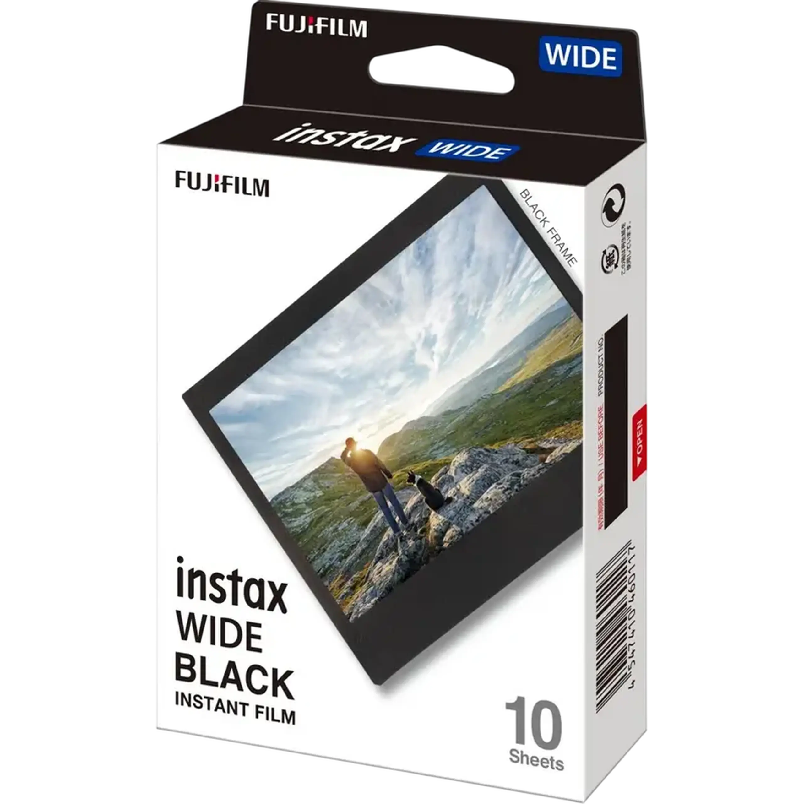 Hârtie foto Fujifilm Instax Wide Film, Black Frame