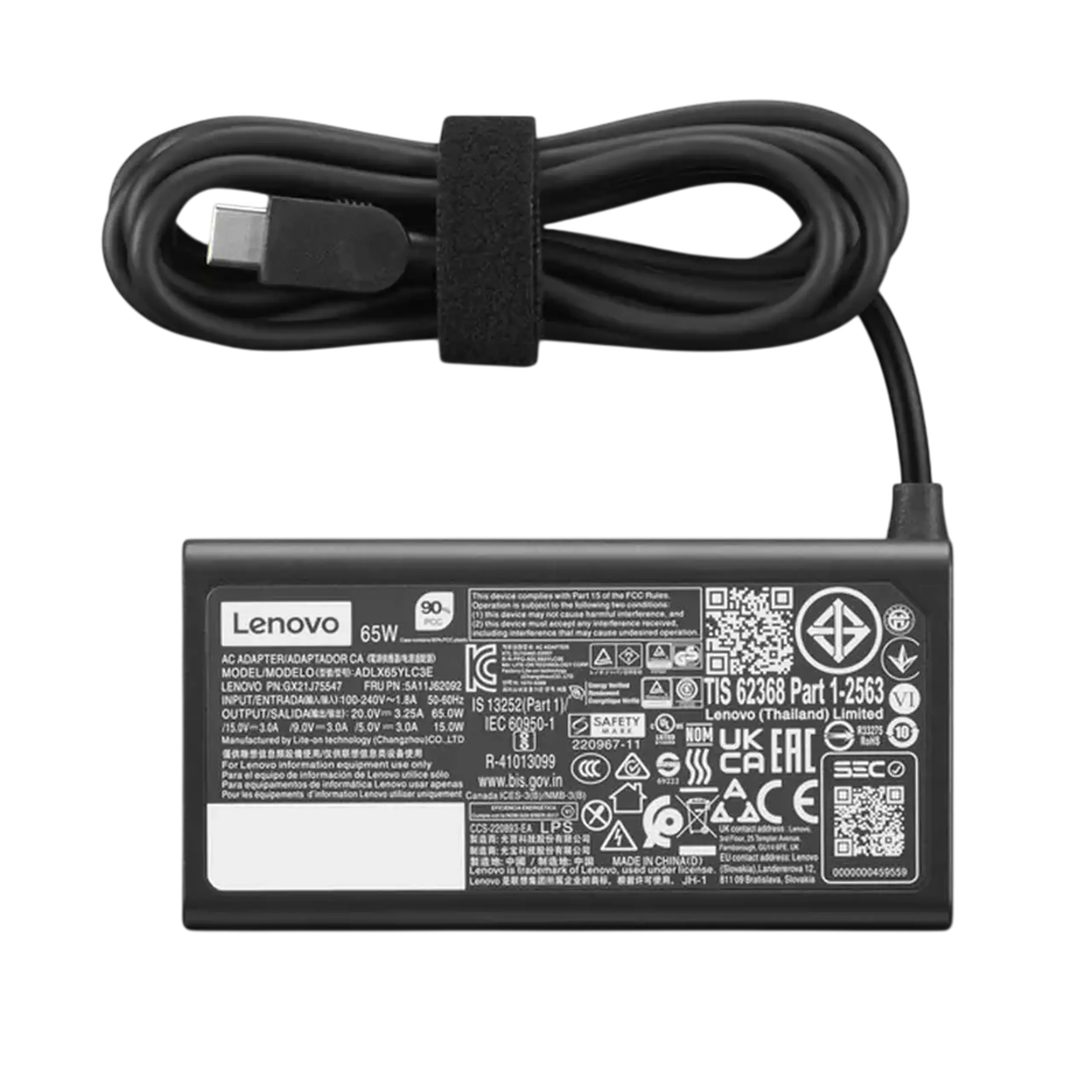 Adaptor de rețea Lenovo 4X21S91187, 65W