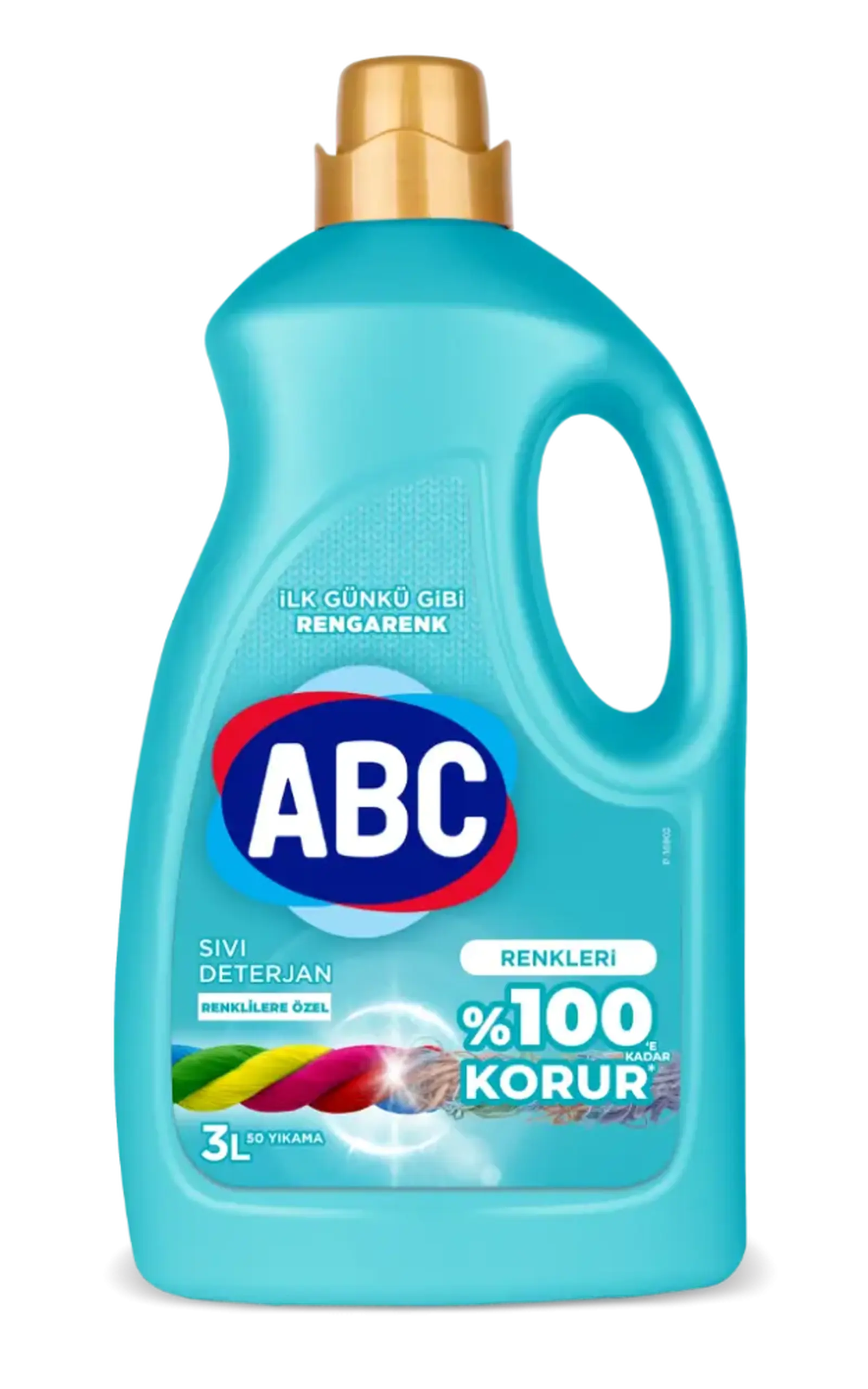 ABC detergent lichid 3l renkli color