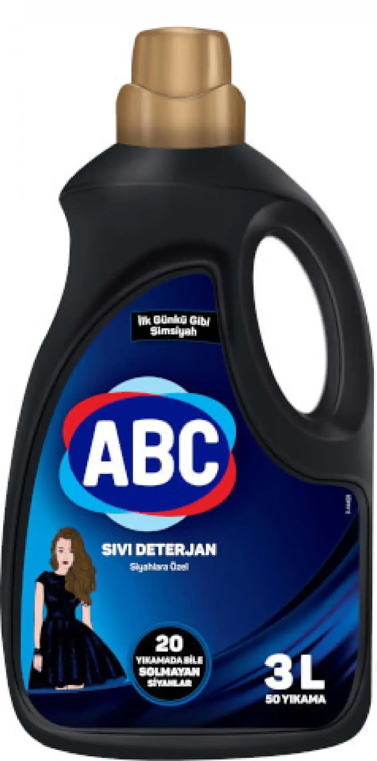 ABC detergent lichid 3l siyah black