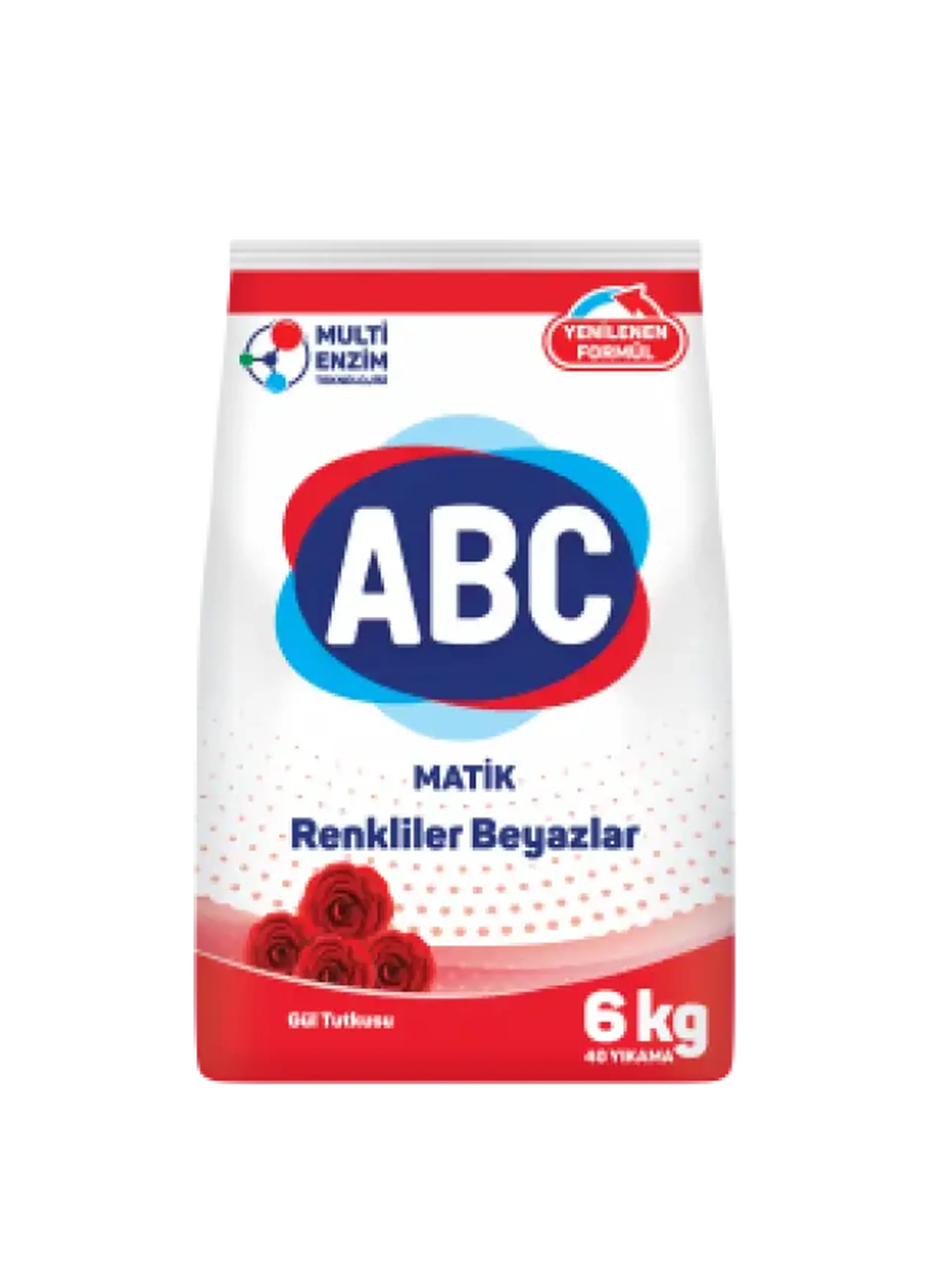ABC detergent praf 6kg WHITE&COLOR