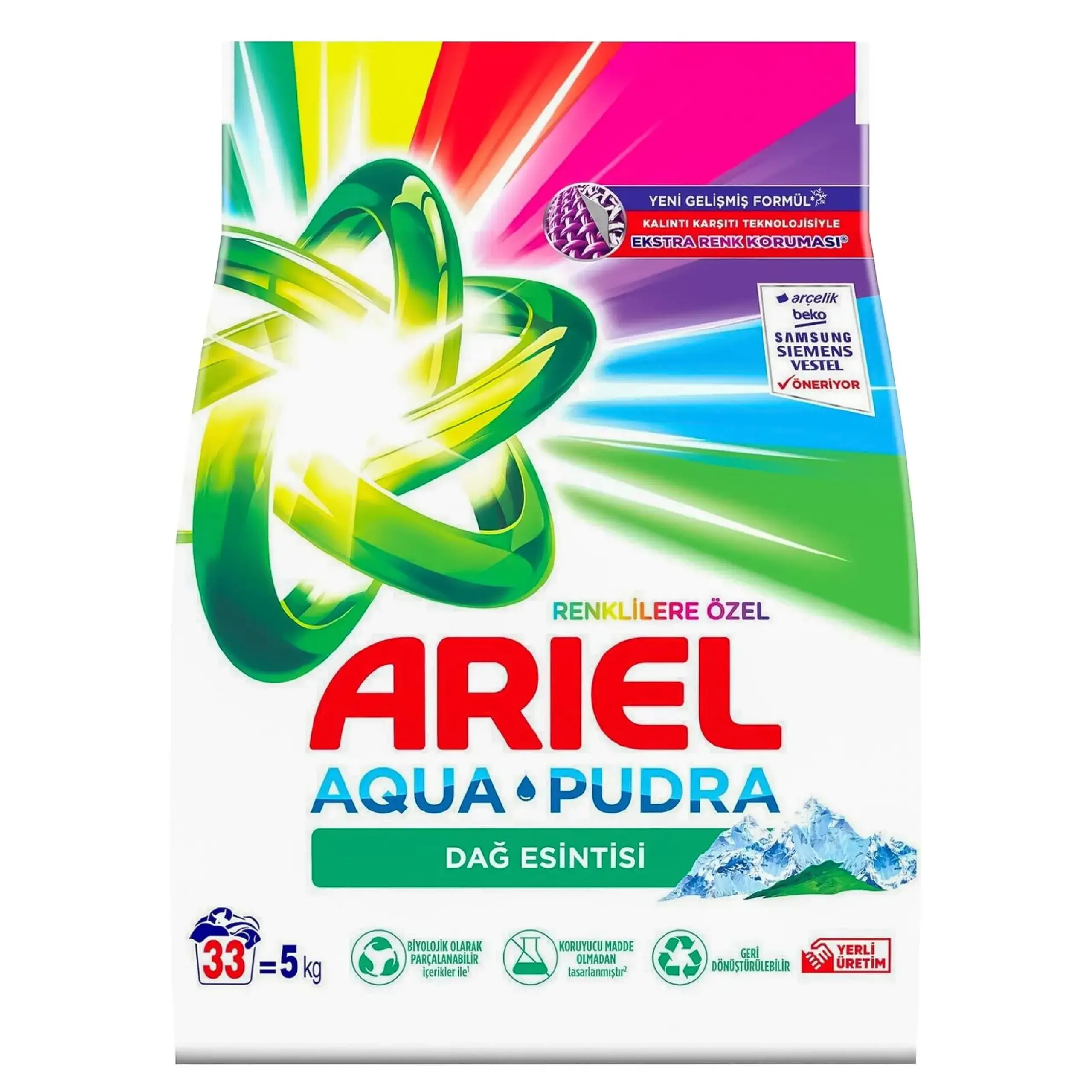 Ariel tr mountain color 9kg