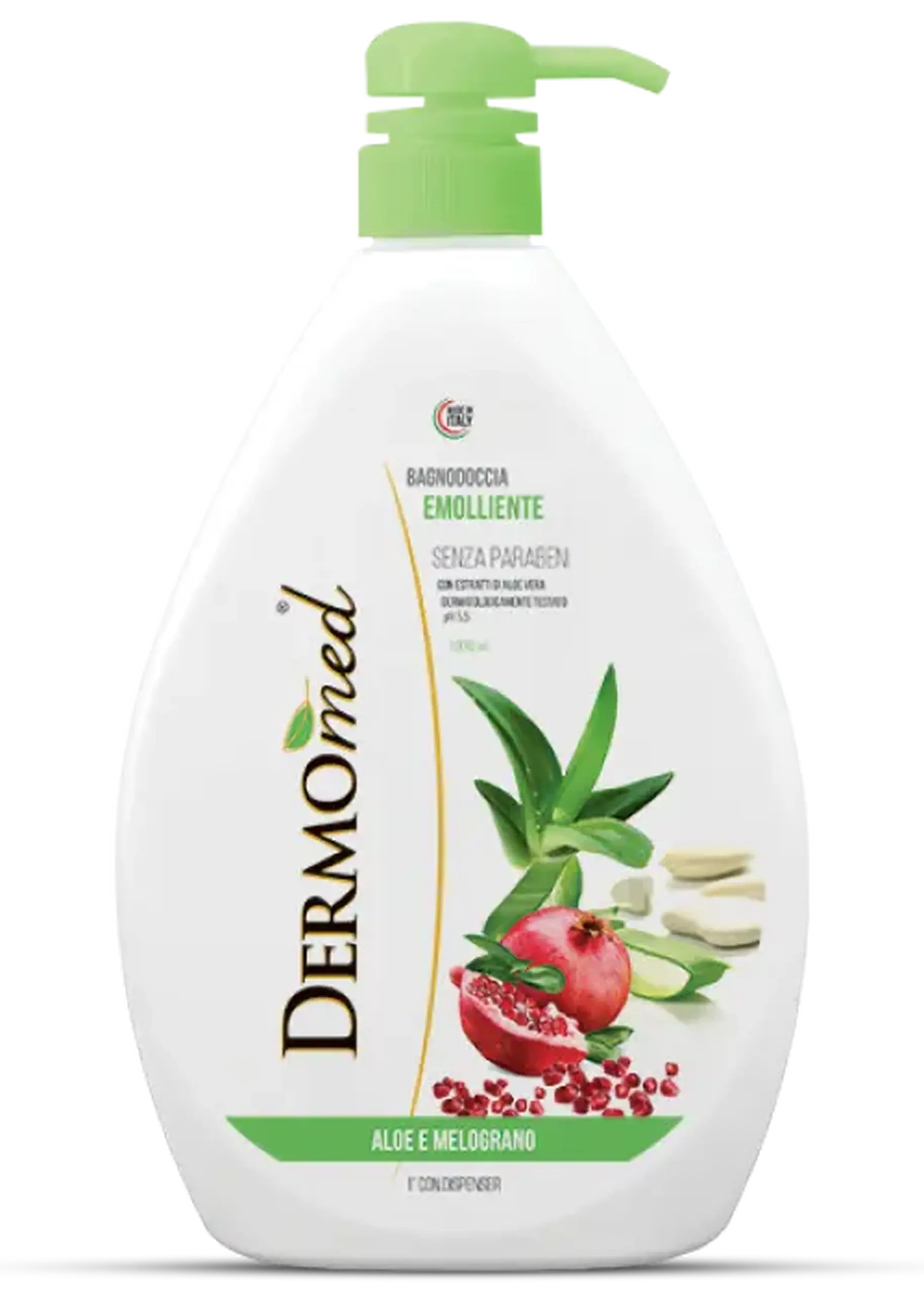 DermoMED GEL DE DUS 1l Aloe Vera&Pomegranate