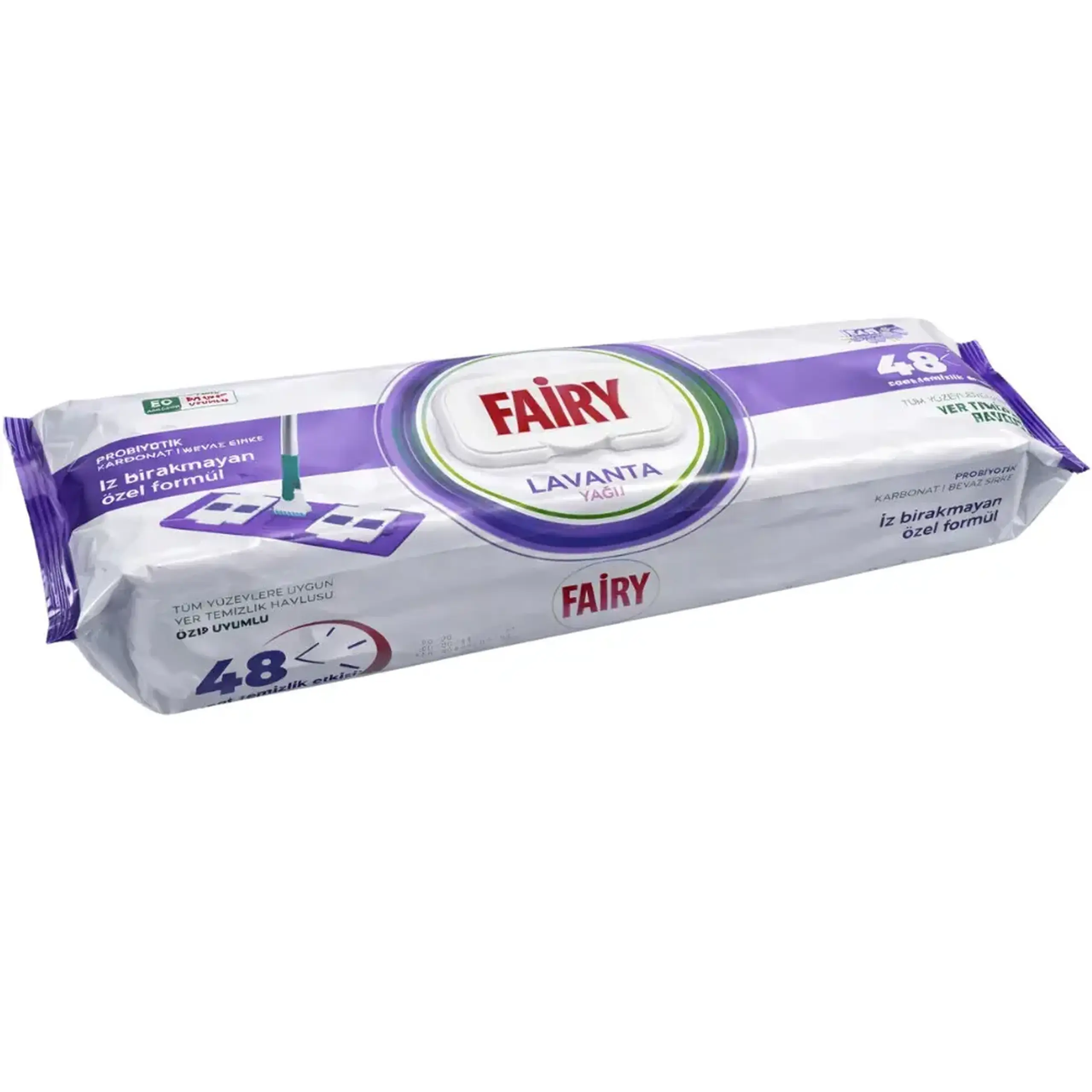 Fairy PROF servetele umede mop 50b lavanda/6