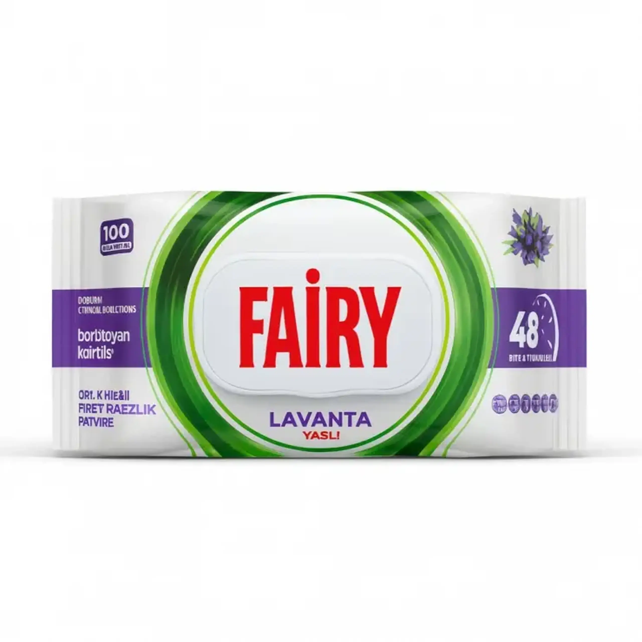 Fairy PROF servetele umede suprafete 100b lavender/12