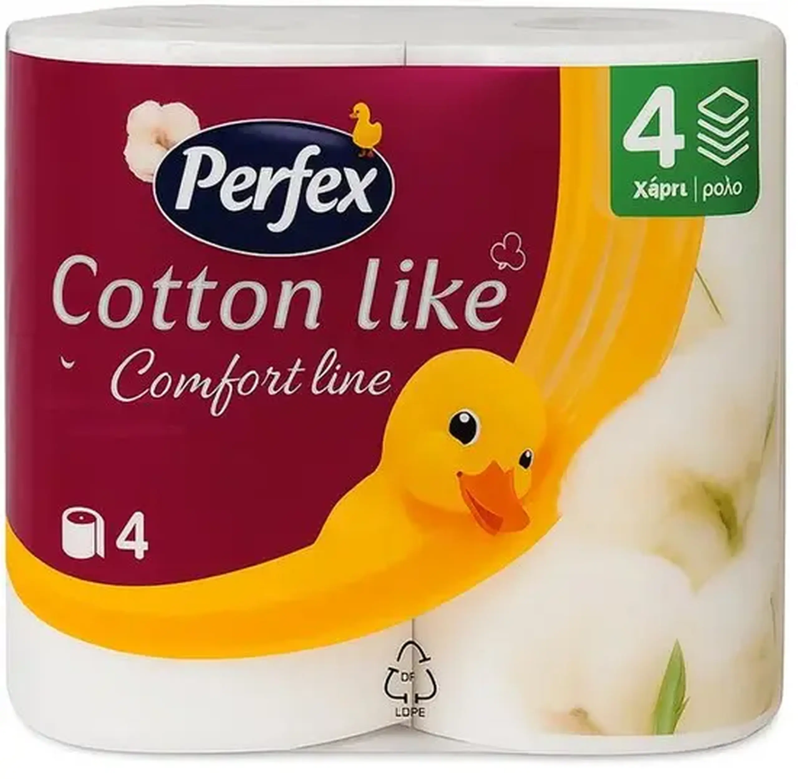 Perfex Coton comfort Hirtie igien 3str 4r 135foi/21