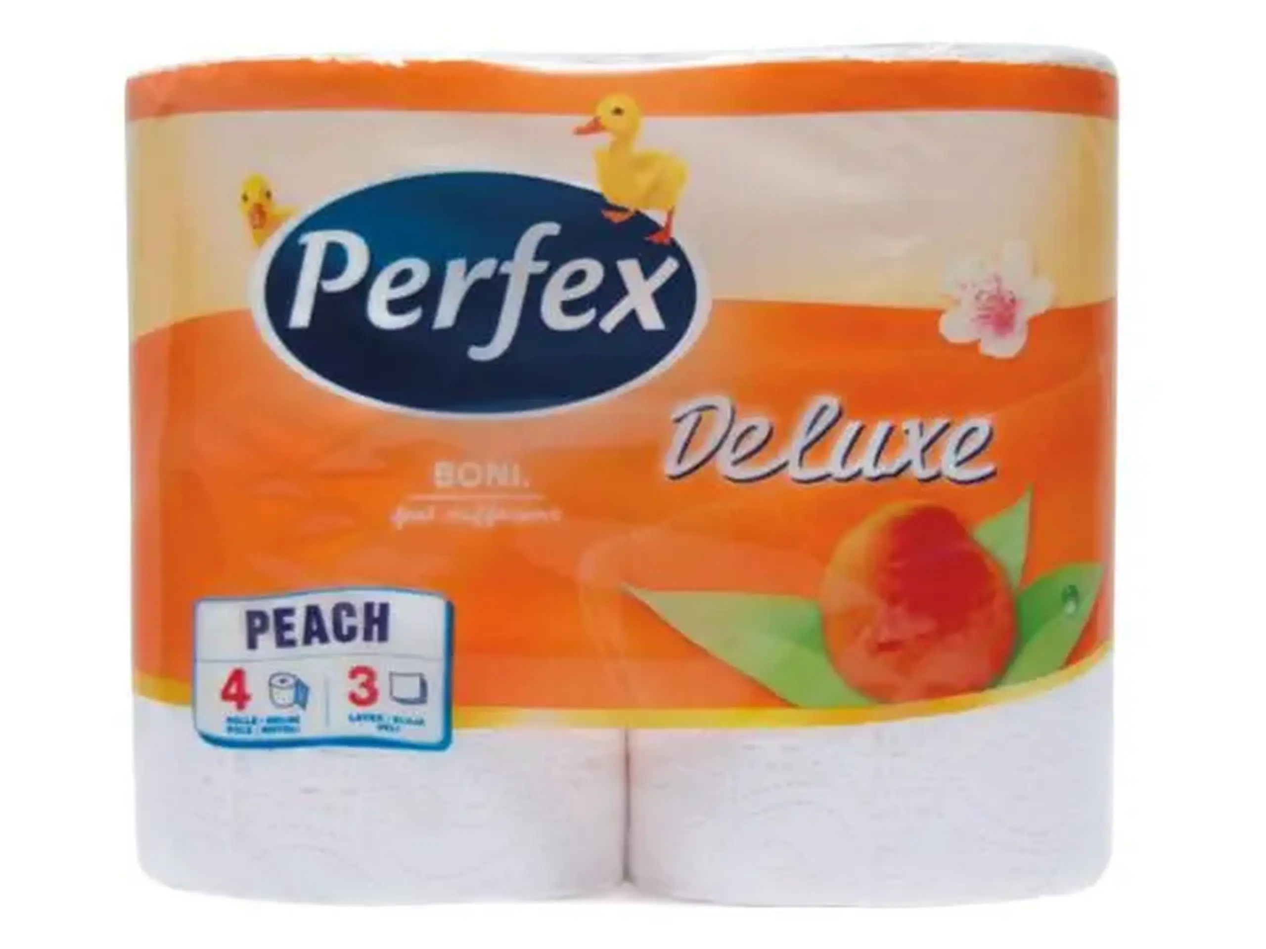 Perfex de lux Peach Hirtie igienica 4/1 3SL/21