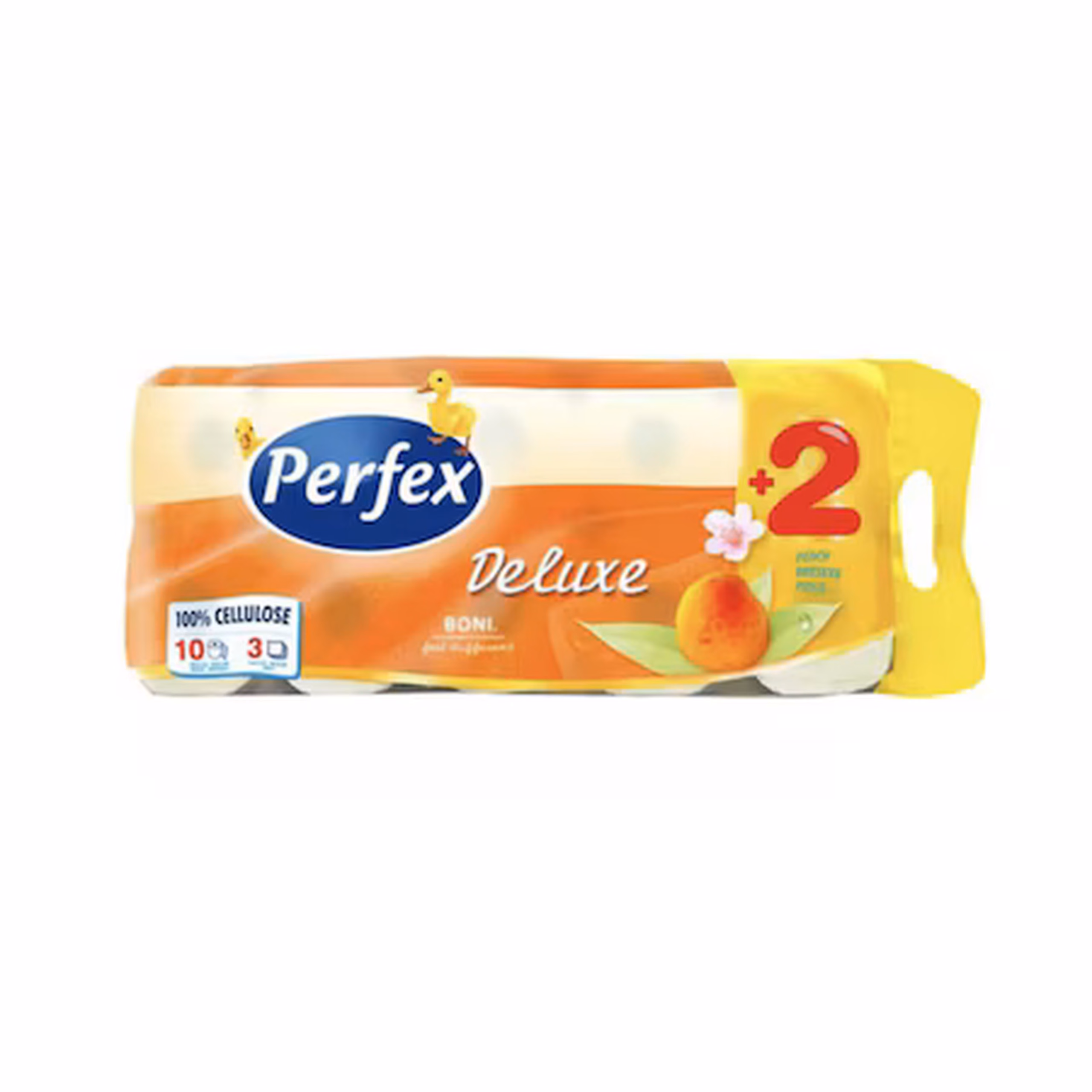 Perfex Hirtie igienica 10role 3strat PEACH 117foi/8