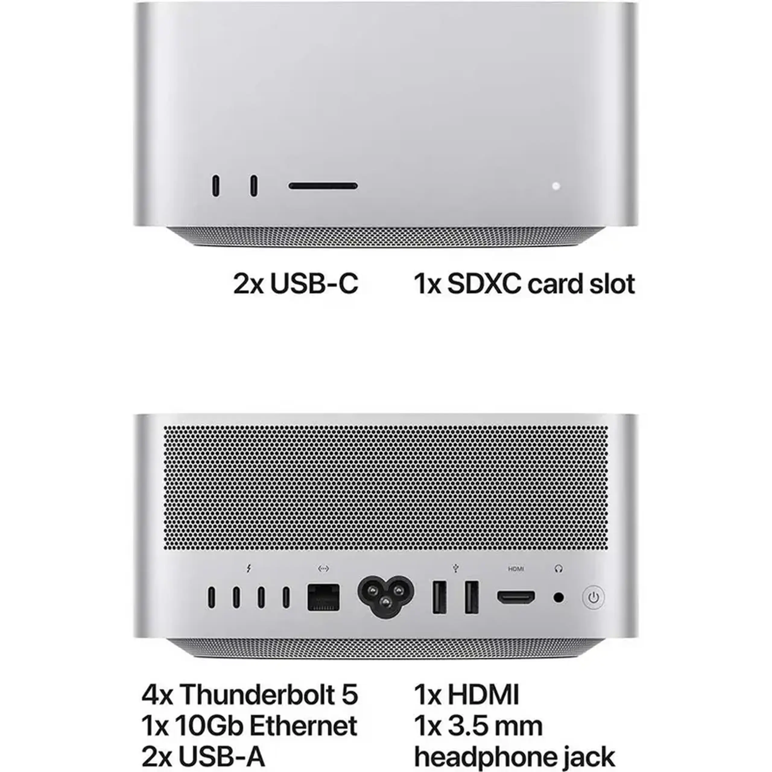 Sistem Desktop PC Apple Mac Studio 2026,, M5 Max with 18-core CPU and 32-core GPU, 36GB/512GB, M5 Max 32-core GPU, macOS Golden Gate