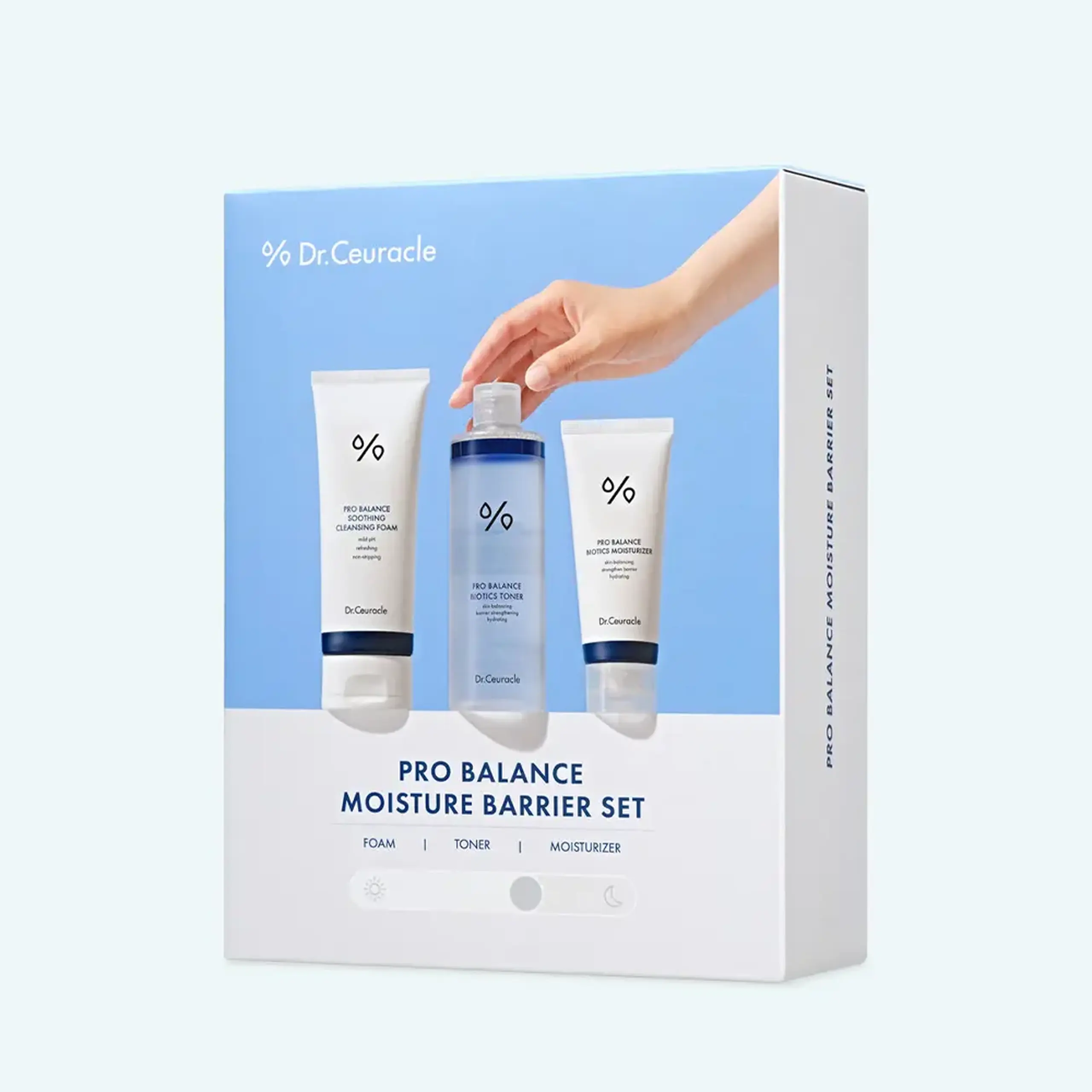 Set pentru hidratare, confort și susținerea barierei pielii Dr.Ceuracle Pro Balance Moisture Barrier Set