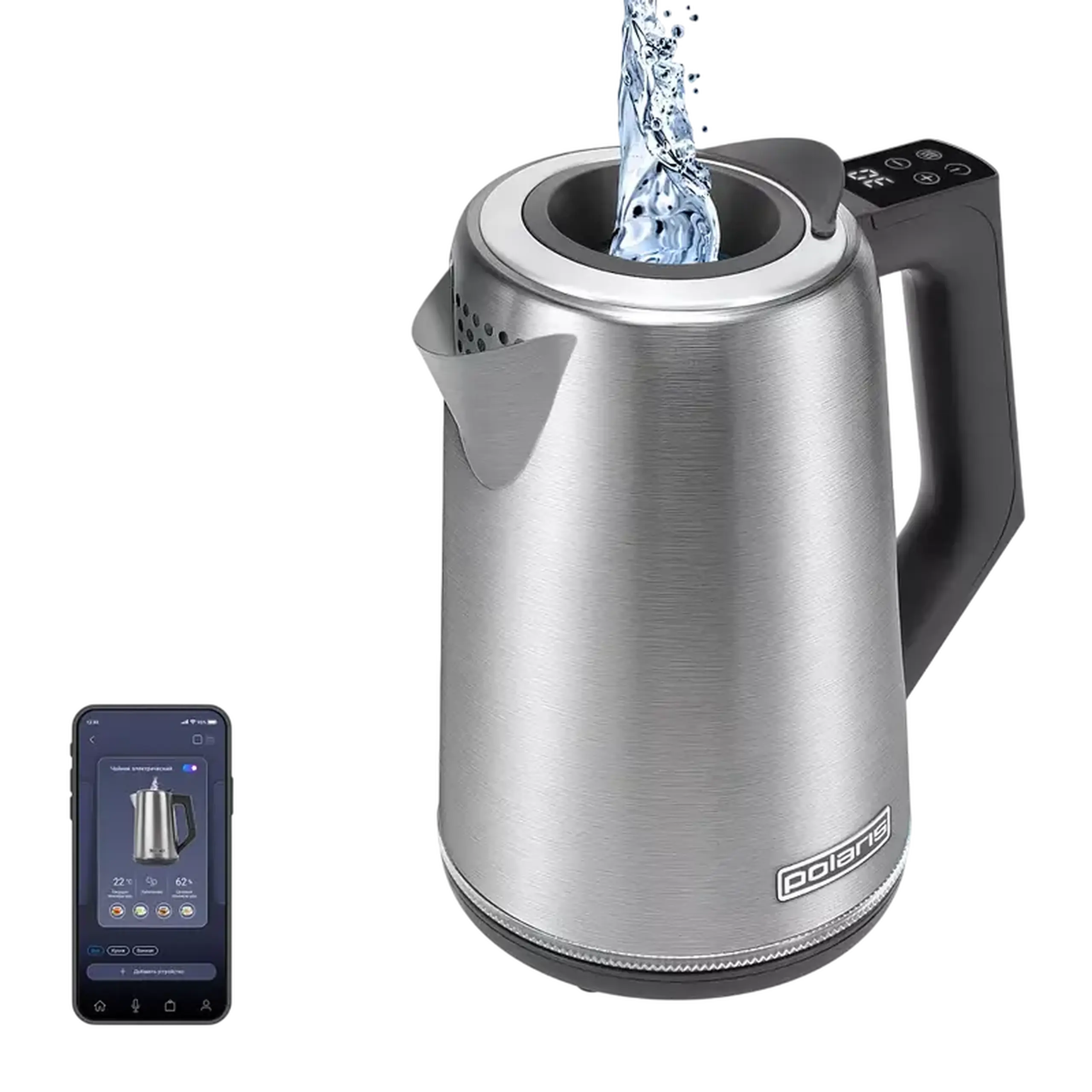 Kettle Polaris PWK1746CAD Inox