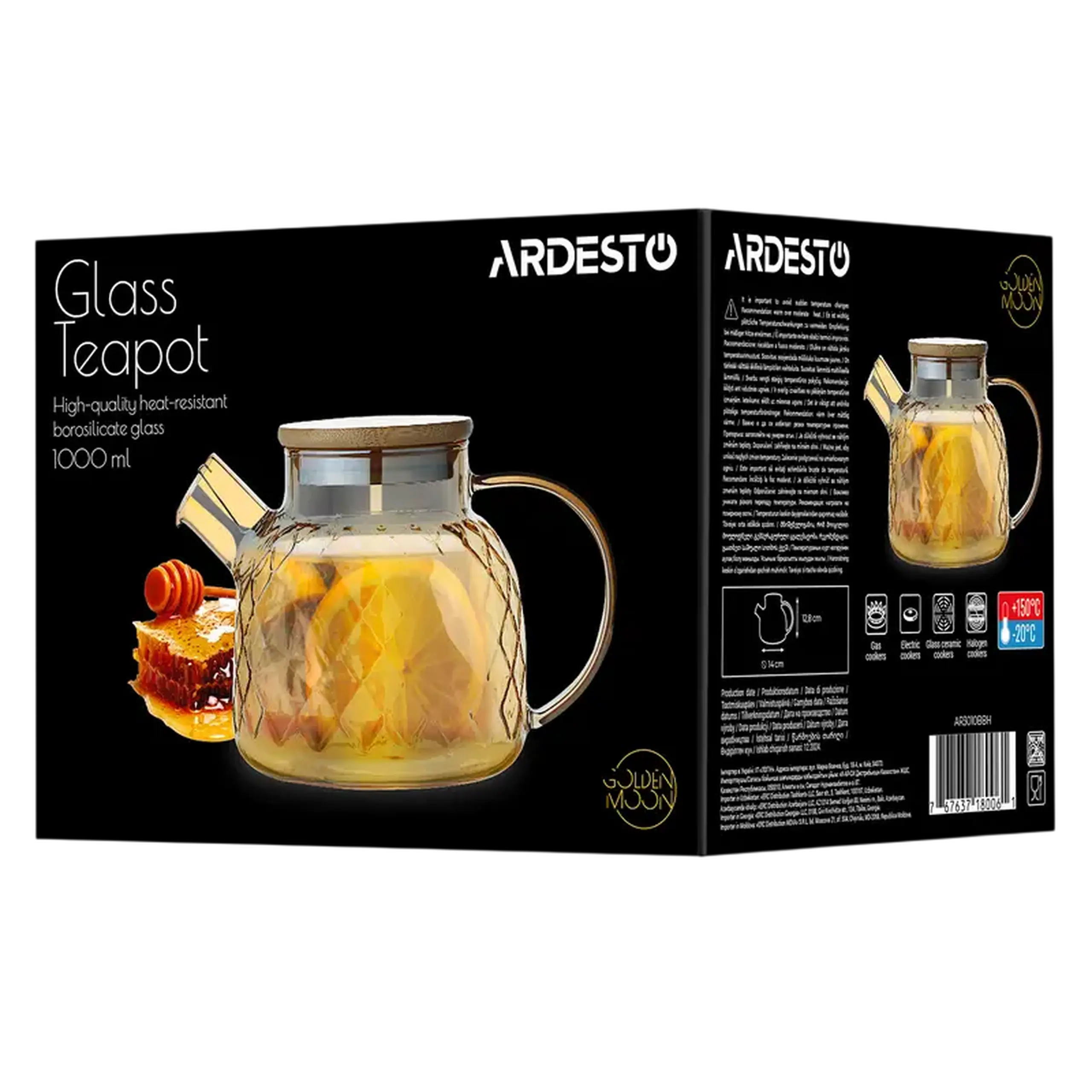 Teapot Ardesto 1.0L, AR3010BBH