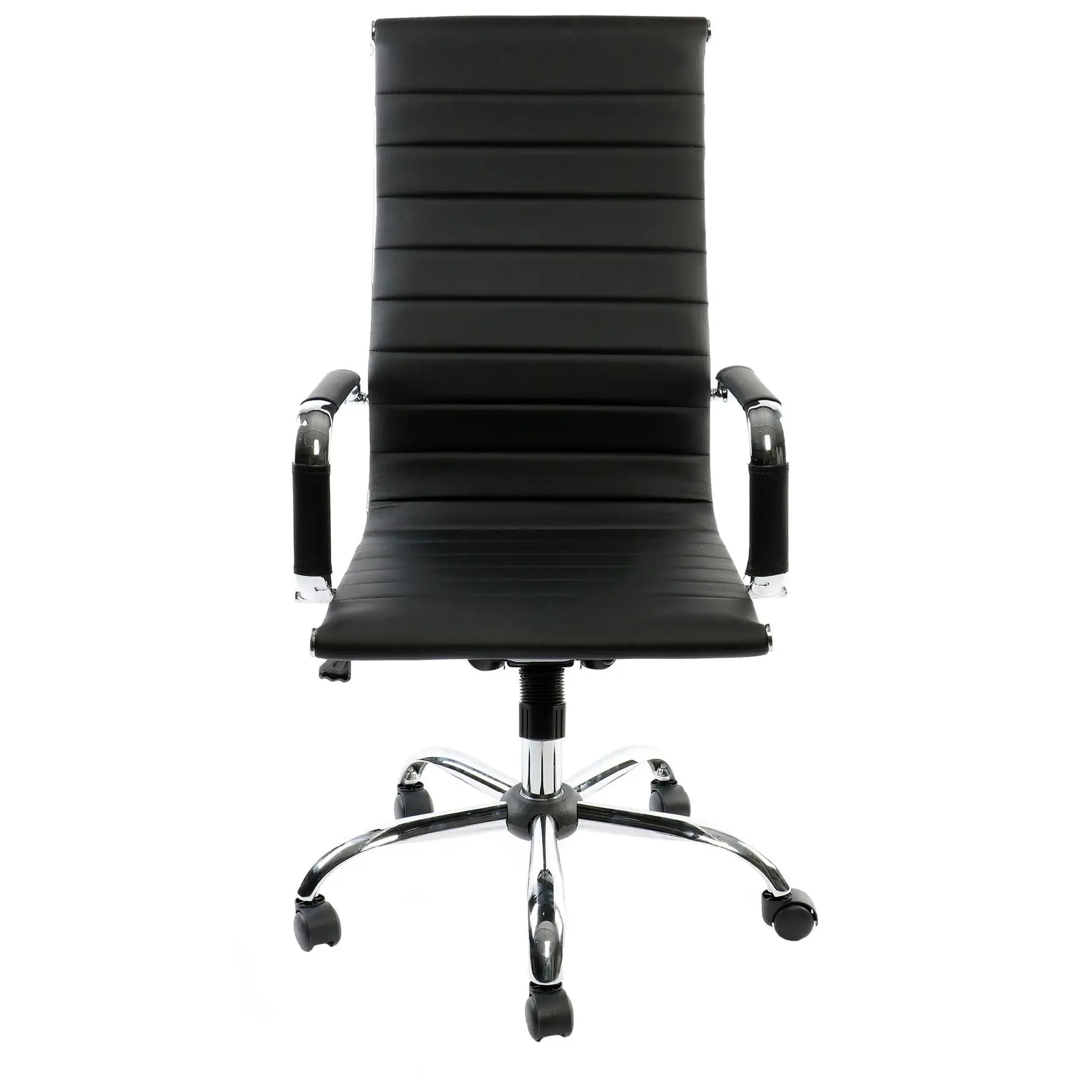 Scaun de birou ergonomic Kring Lear Fit, PU, negru