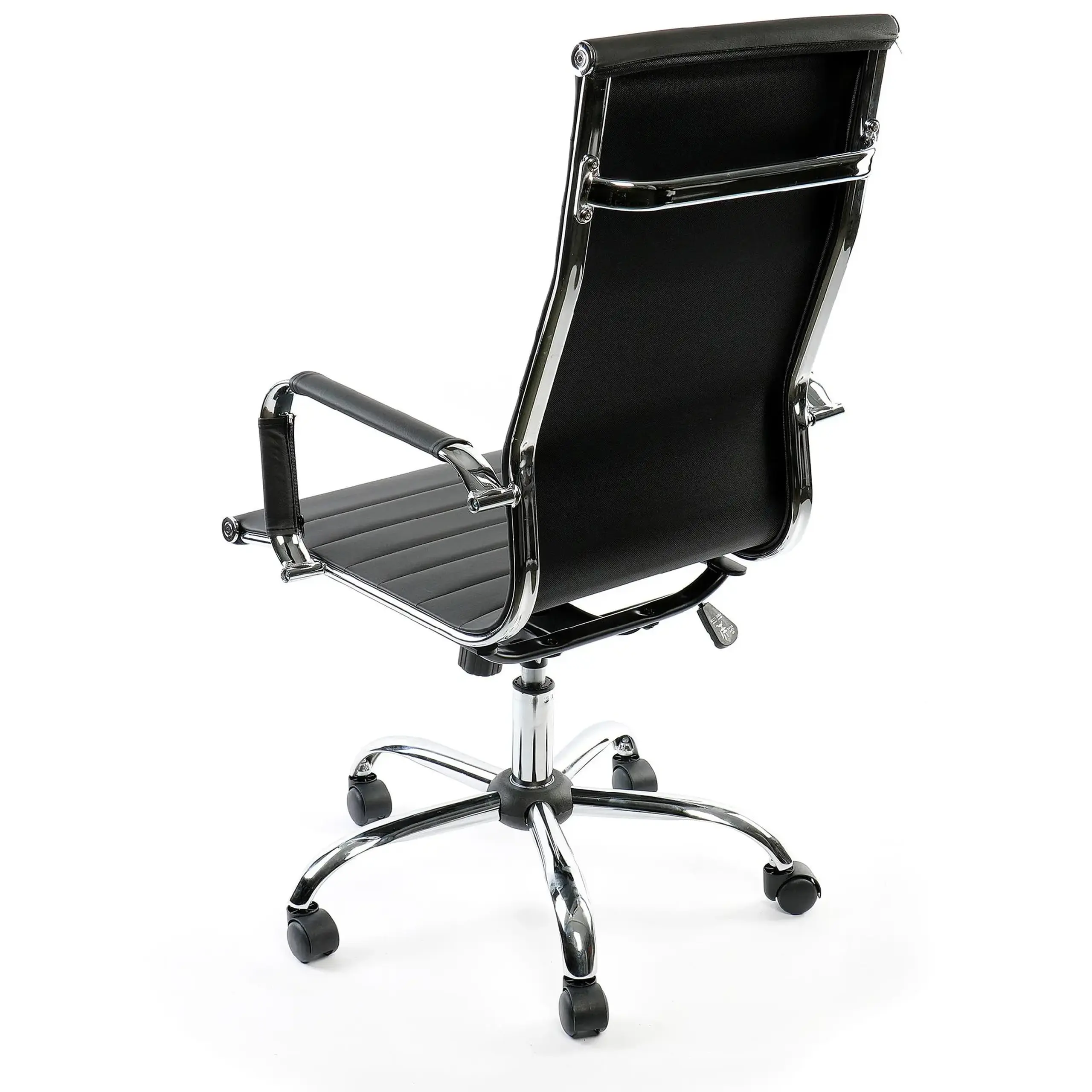 Scaun de birou ergonomic Kring Lear Fit, PU, negru