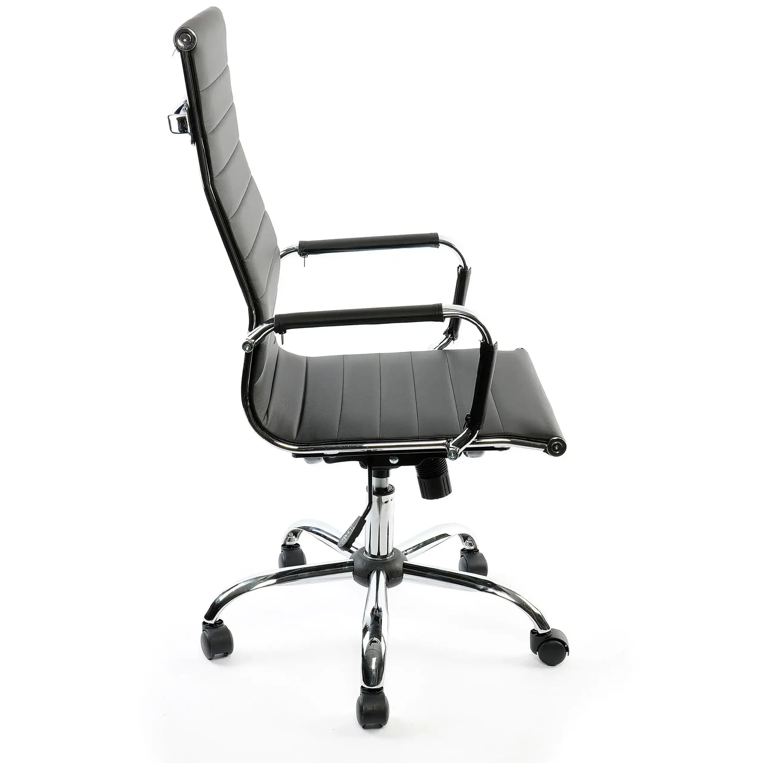 Scaun de birou ergonomic Kring Lear Fit, PU, negru