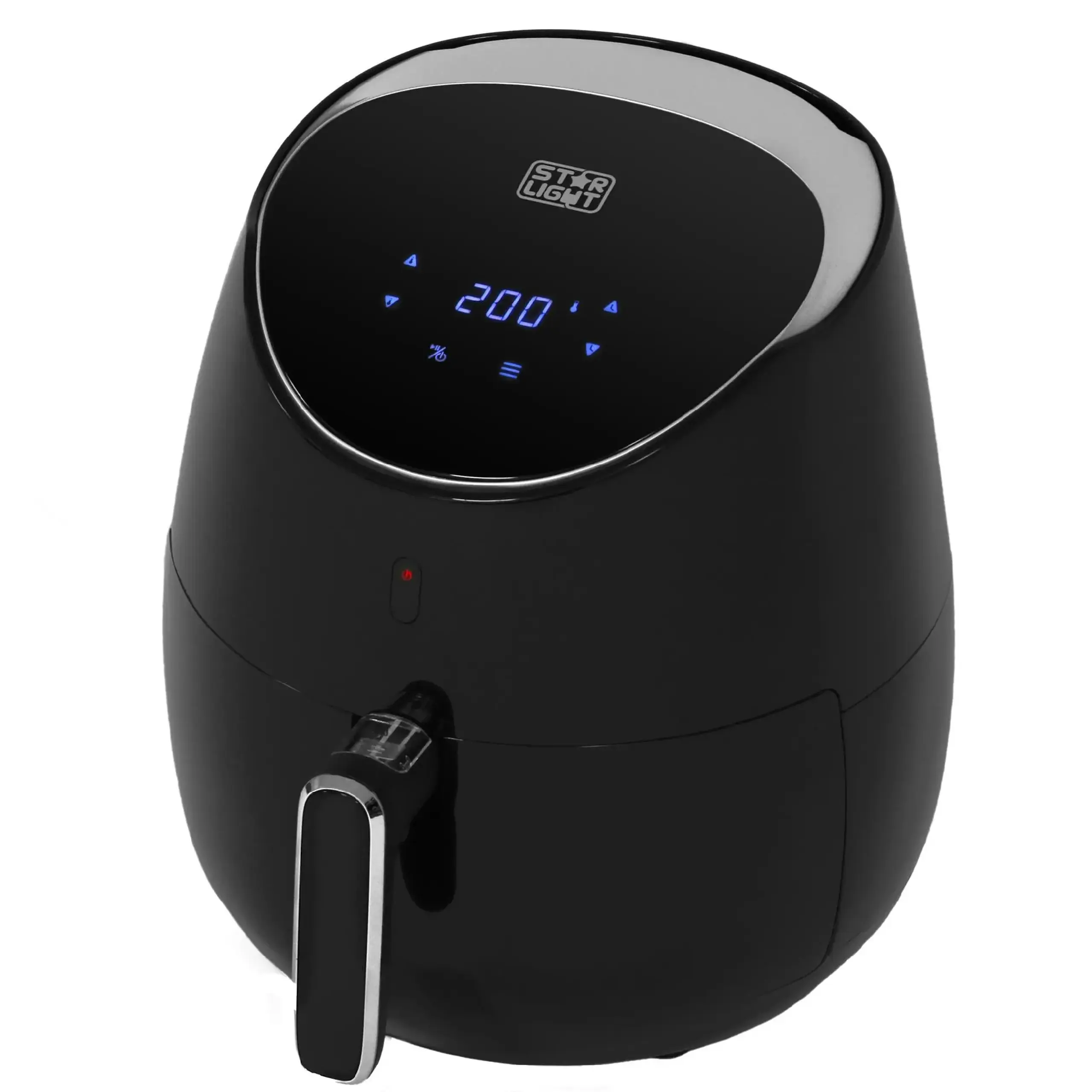 Friteuza digitala fara ulei XL Star-Light Airfryer DAFB-5020BL, 2000W, 5.0 L, Control Digital, 8 Programe Presetate, Negru