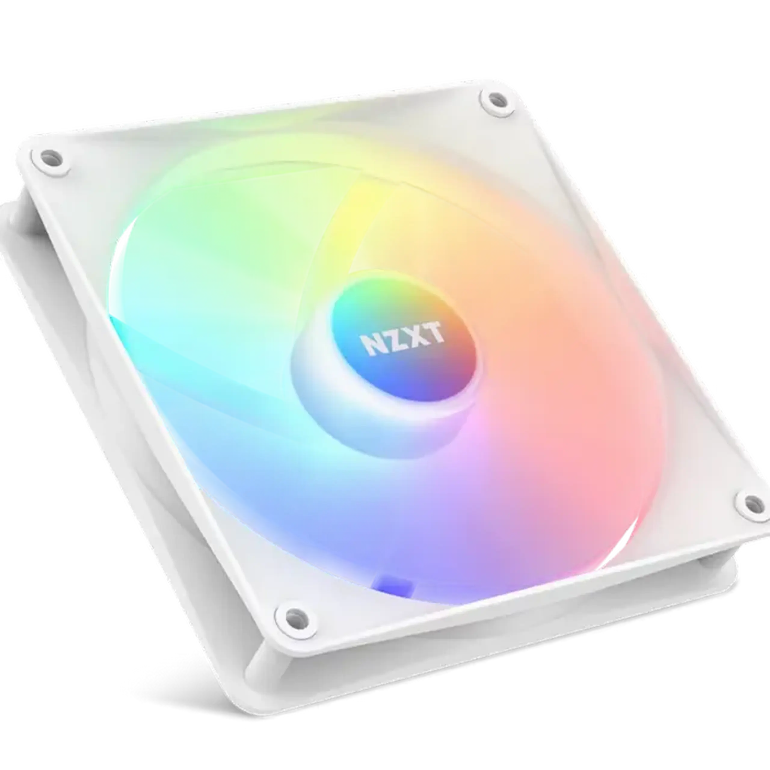 Ventilator carcasa PC NZXT F140 RGB Core, 140x140x26mm, <34.48dB, 90.79CFM, 500 - 1500RPM, FDB, 4 pini, PWM, RGB