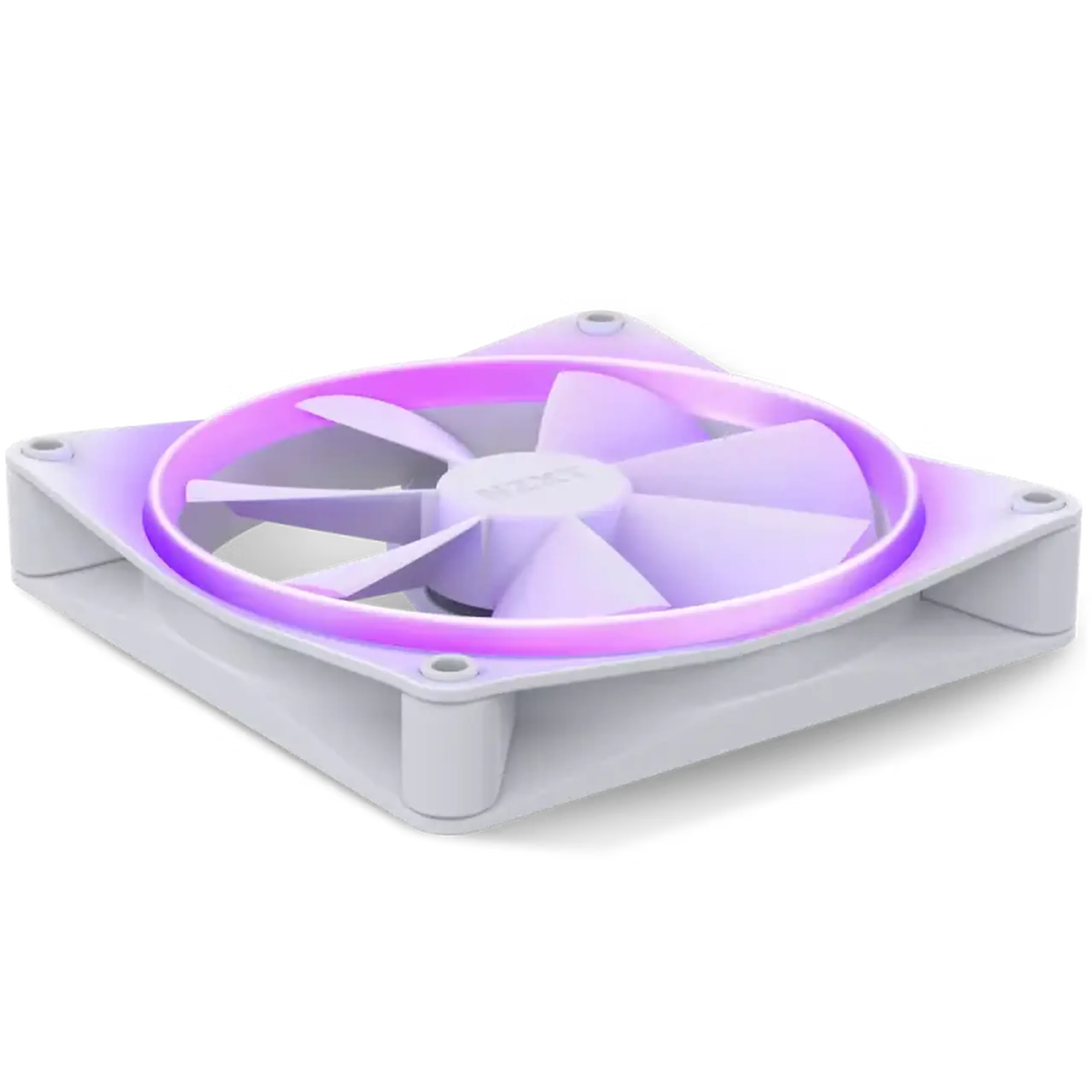 Ventilator carcasa PC NZXT F140 RGB Core, 140x140x26mm, <34.48dB, 90.79CFM, 500 - 1500RPM, FDB, 4 pini, PWM, RGB