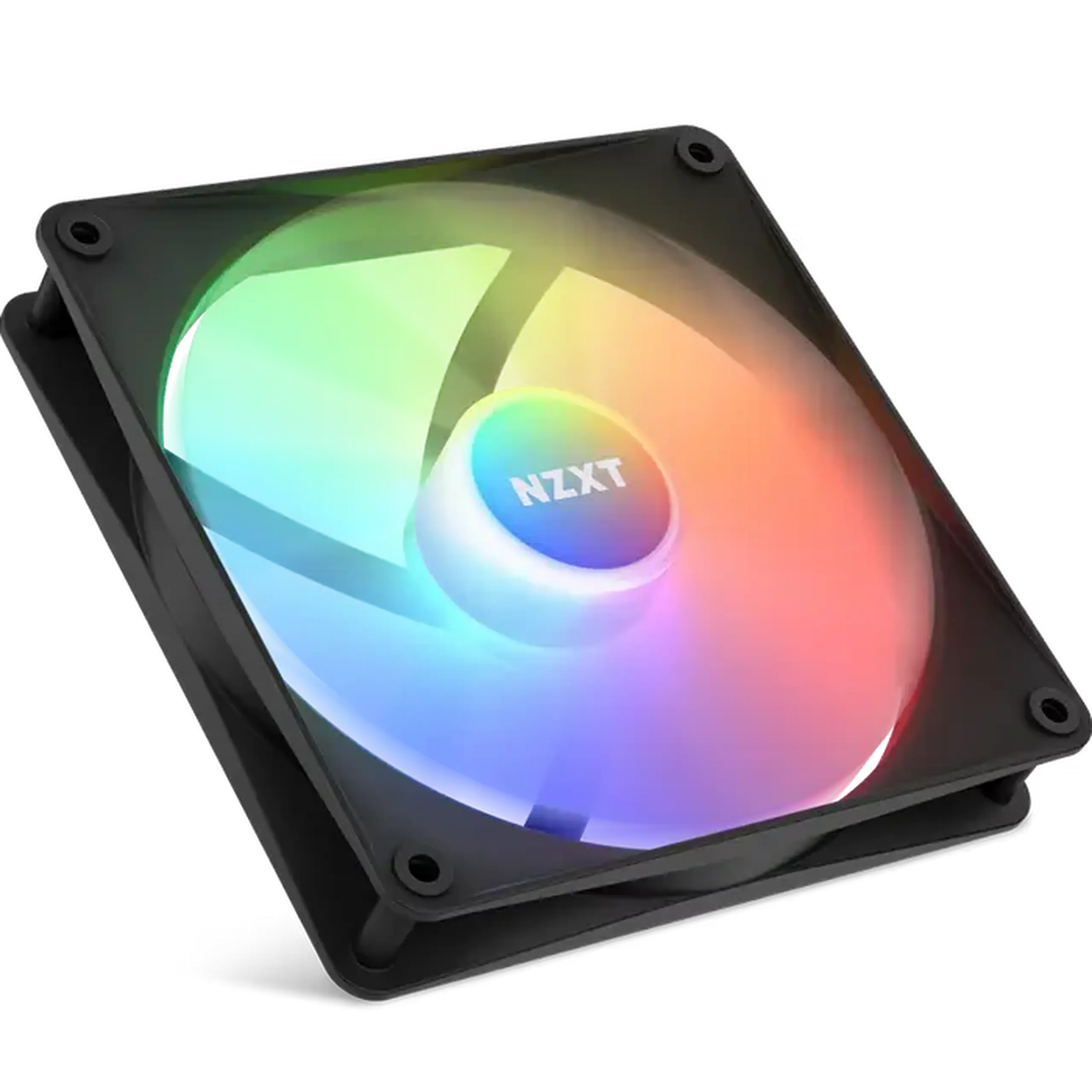 Ventilator carcasa PC NZXT F140 RGB Core, 140x140x26mm, <34.48dB, 90.79CFM, 500 - 1500RPM, FDB, 4 pini, PWM, RGB