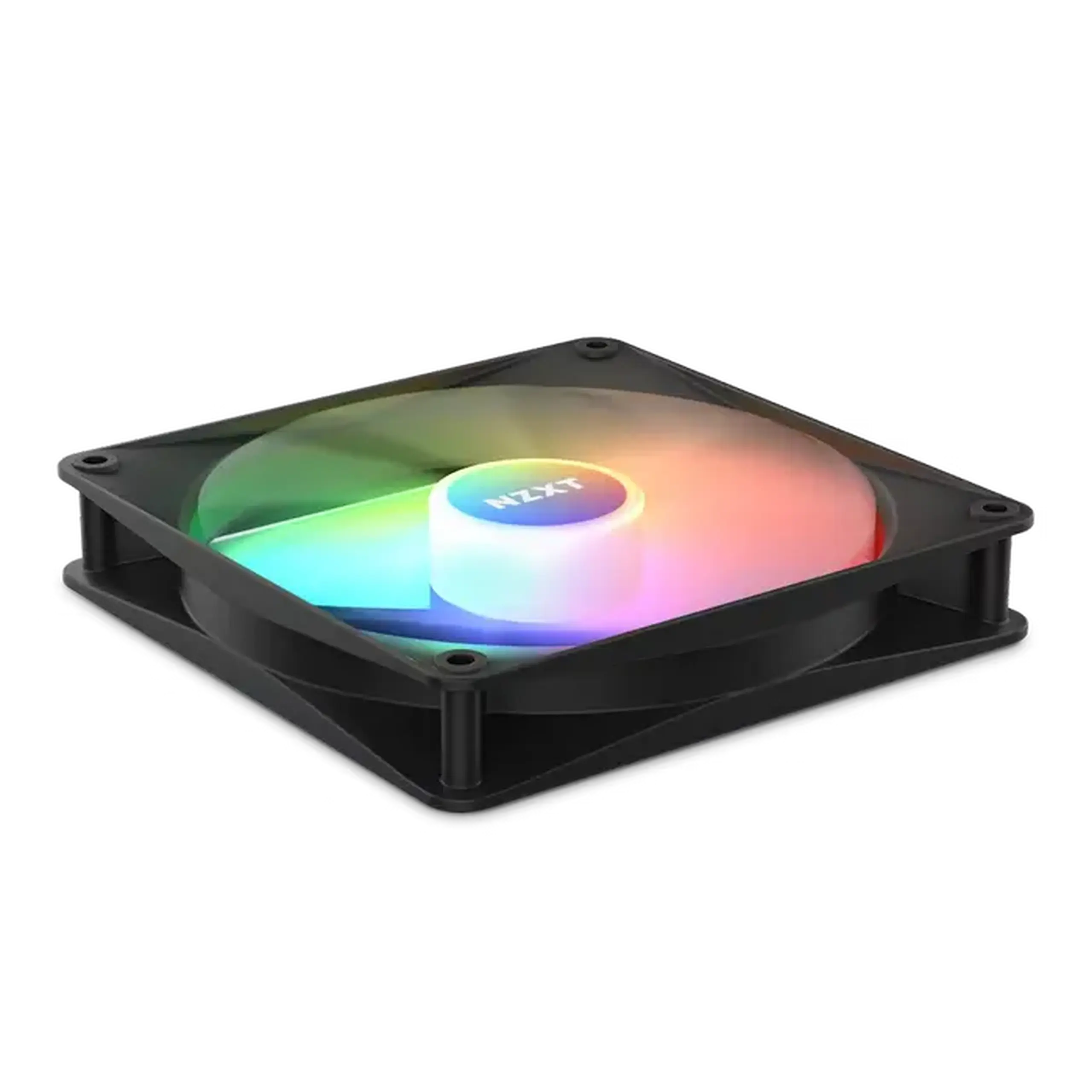 Ventilator carcasa PC NZXT F140 RGB Core, 140x140x26mm, <34.48dB, 90.79CFM, 500 - 1500RPM, FDB, 4 pini, PWM, RGB