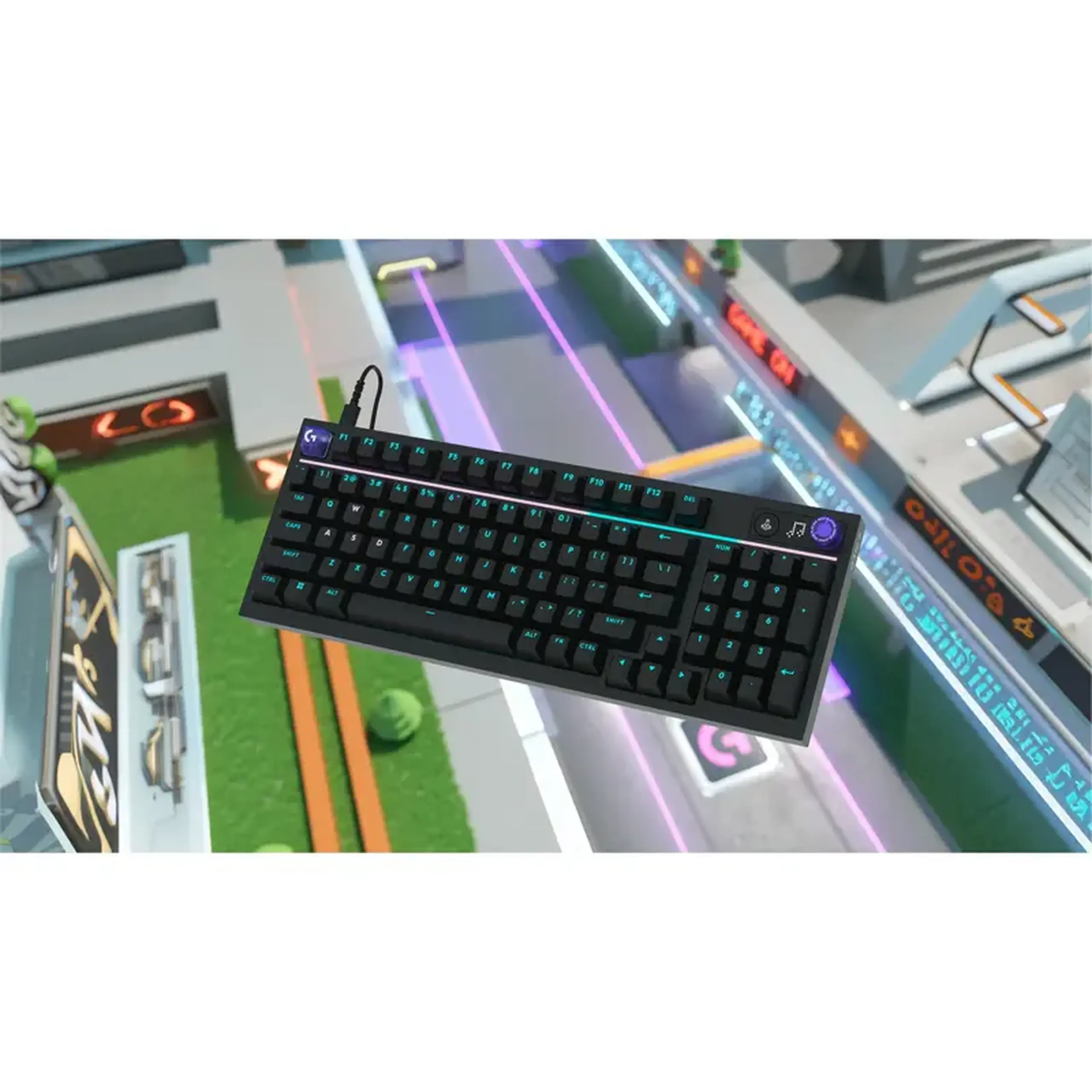 Tastatură Logitech G316 X 98, Cu fir, Negru