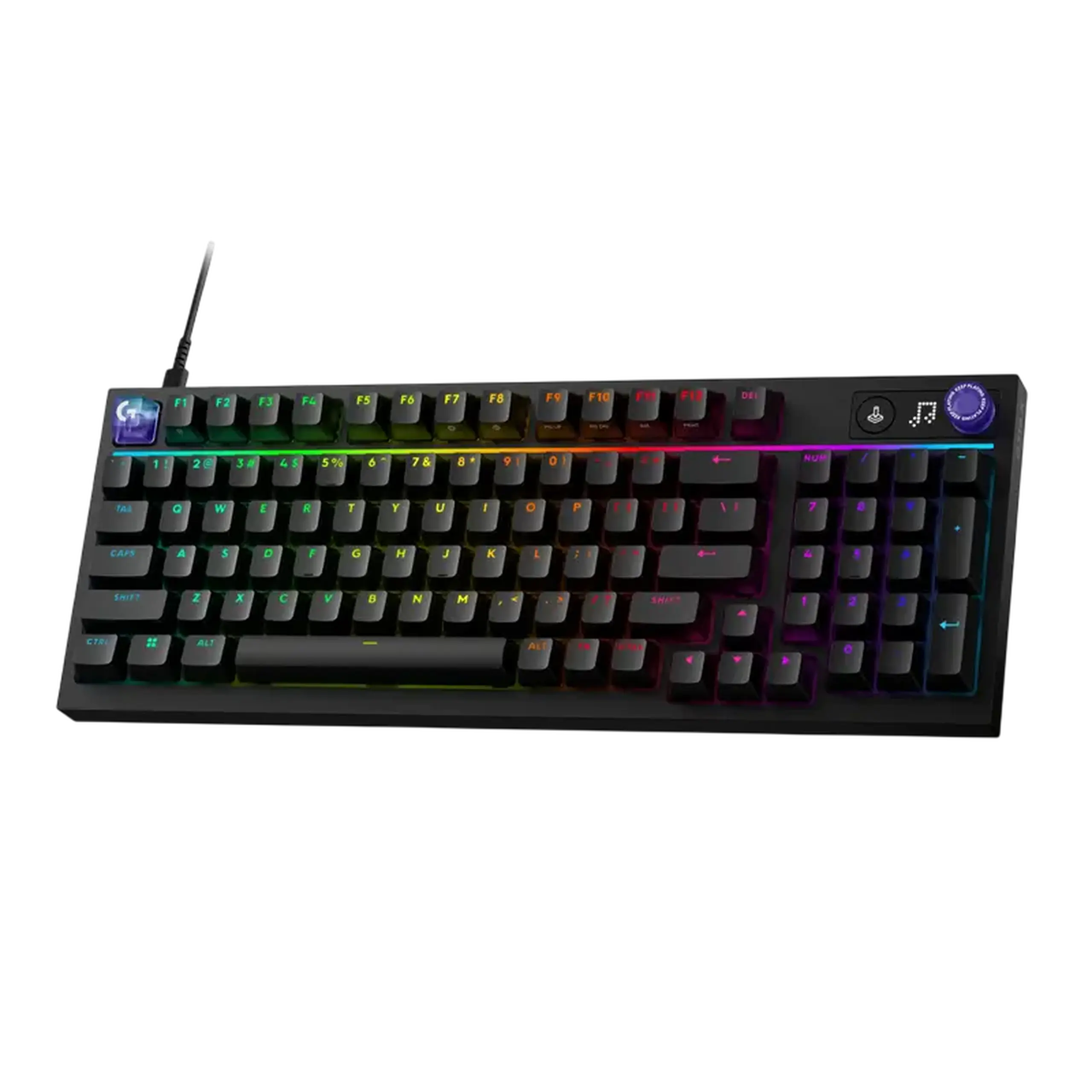 Tastatură Logitech G316 X 98, Cu fir, Negru