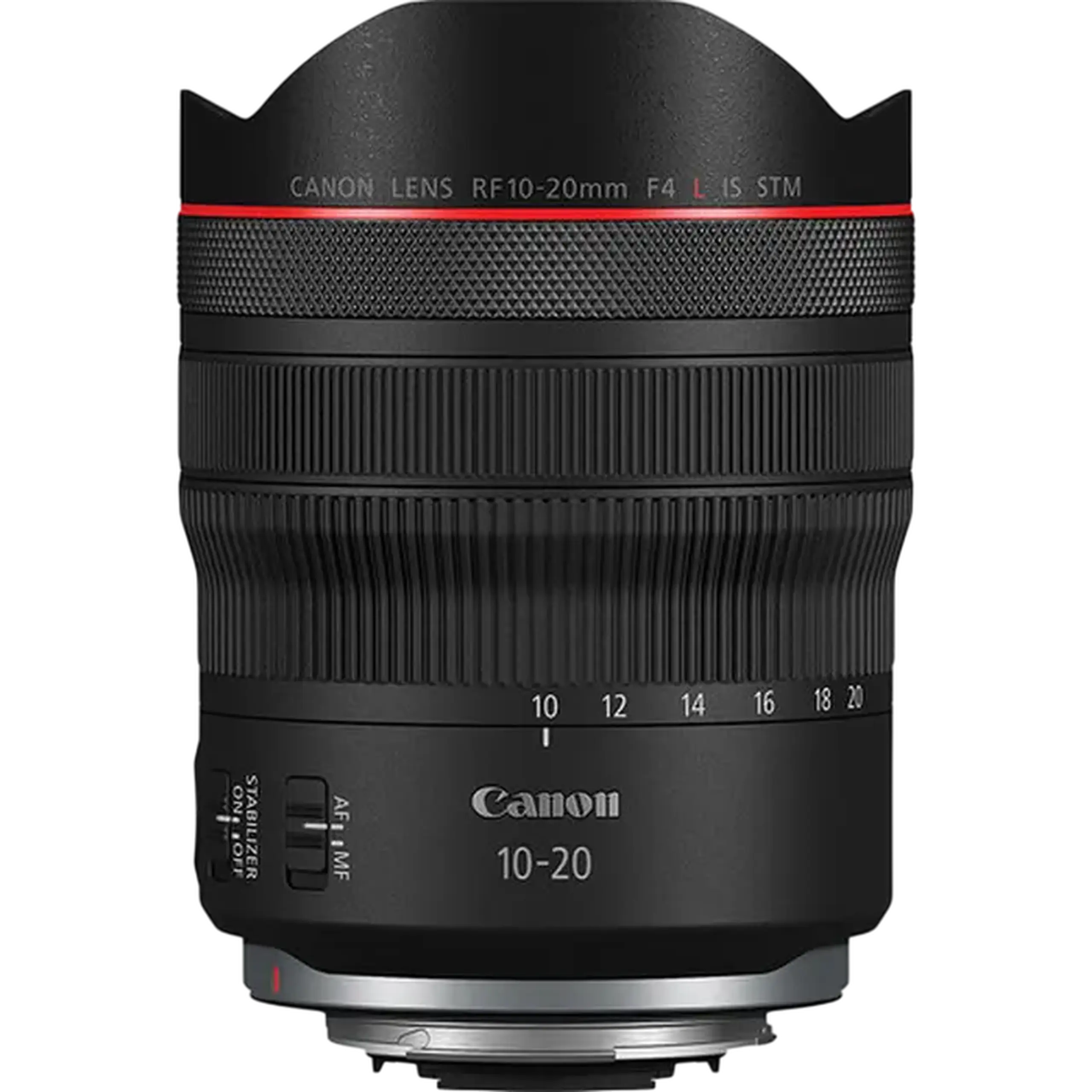 Obiectiv foto Canon RF 10-20mm f/4 L IS STM