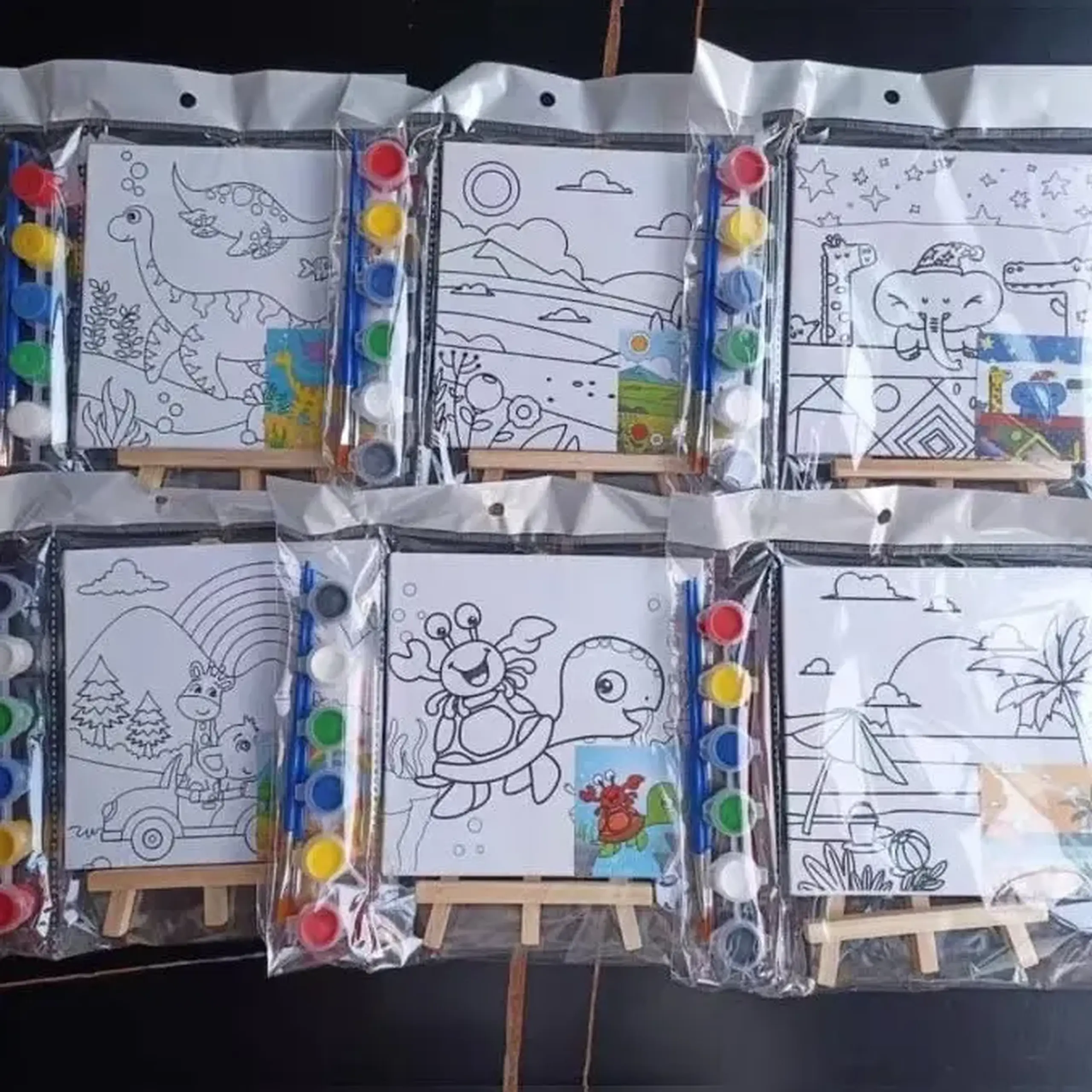 Set pictam pe numere (15*15)