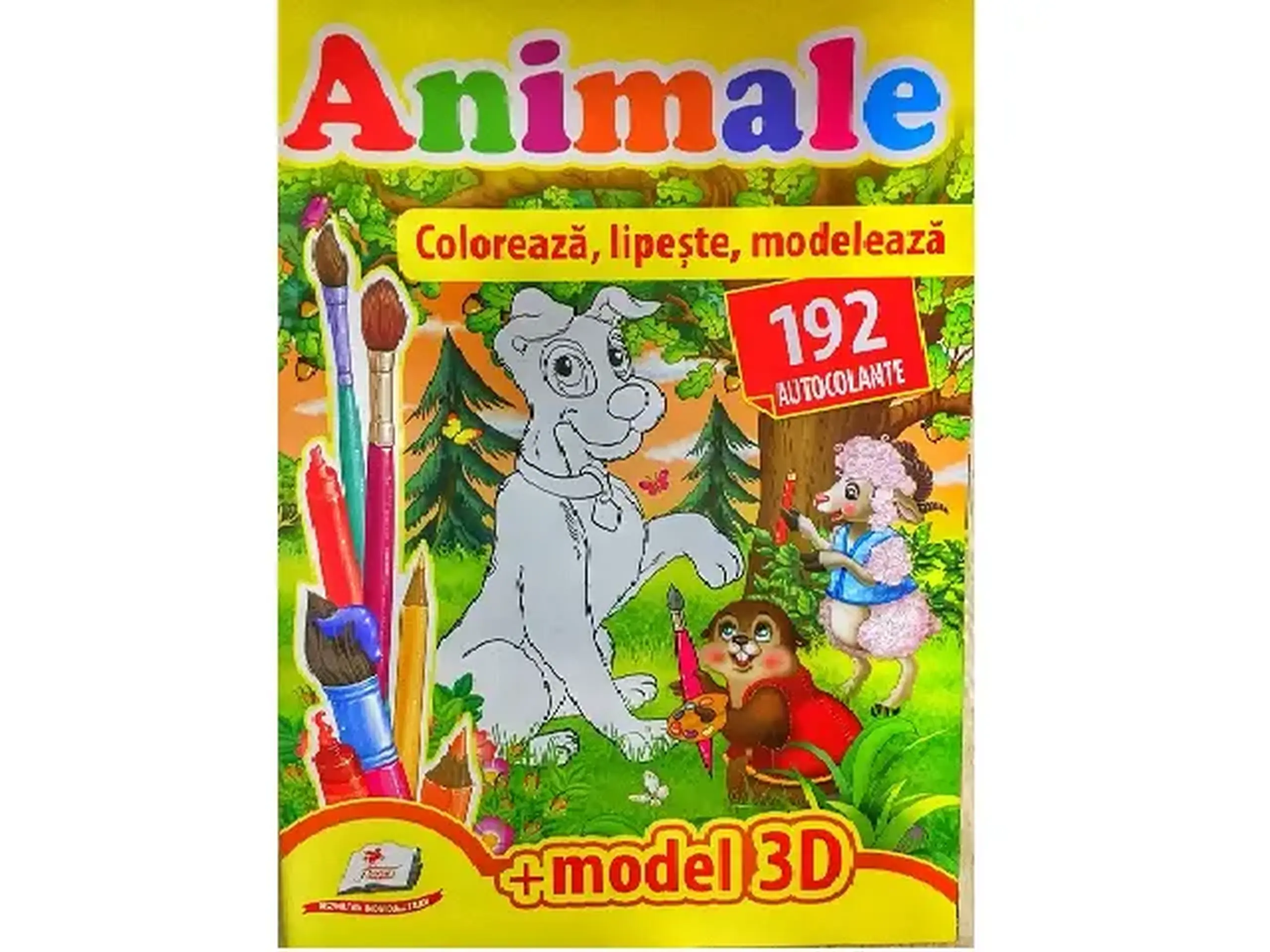Coloreaza,lipeste-Animale